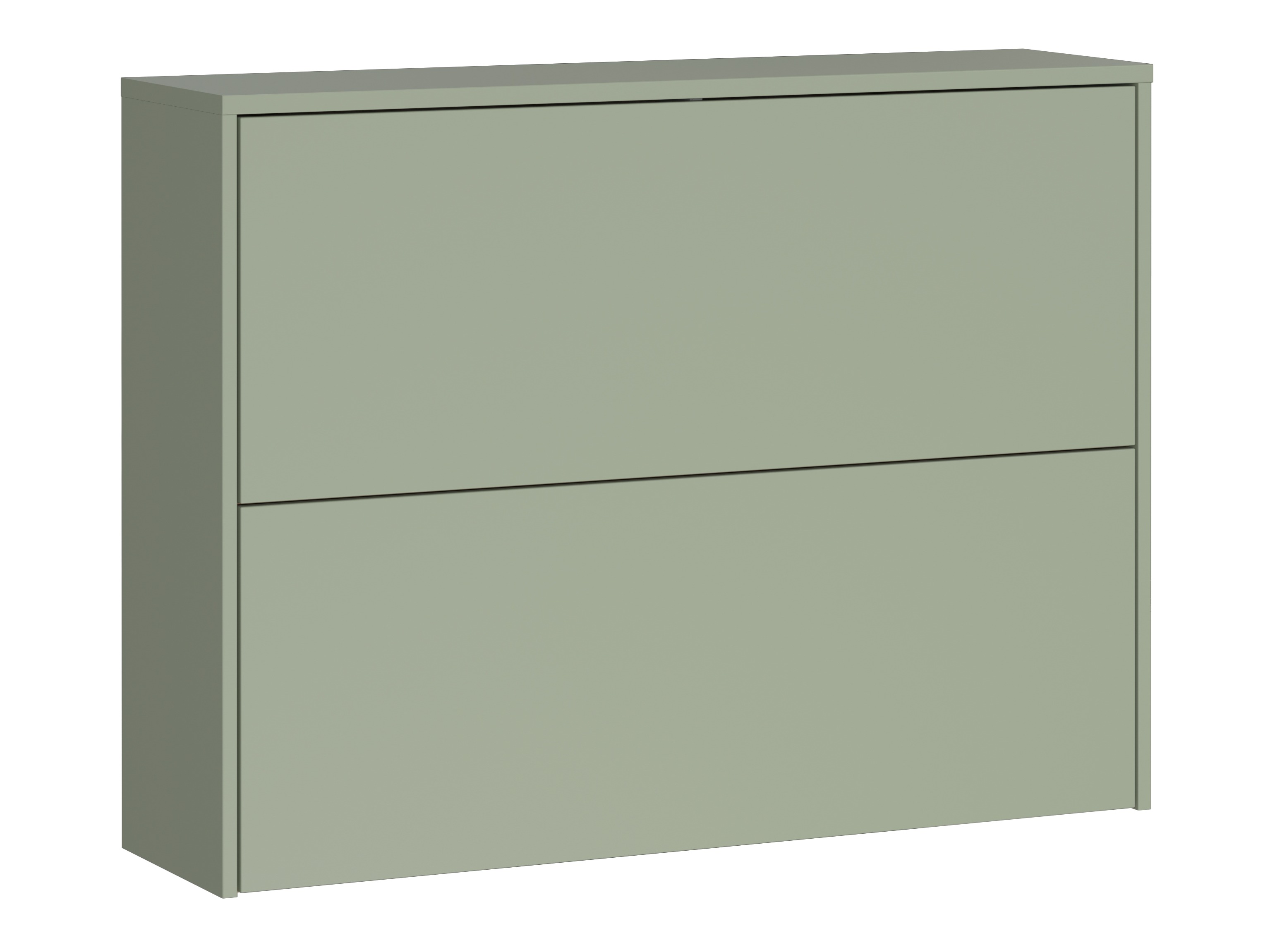 Dulap pantofi Levfena 100 (Verde + Navarra stejar)