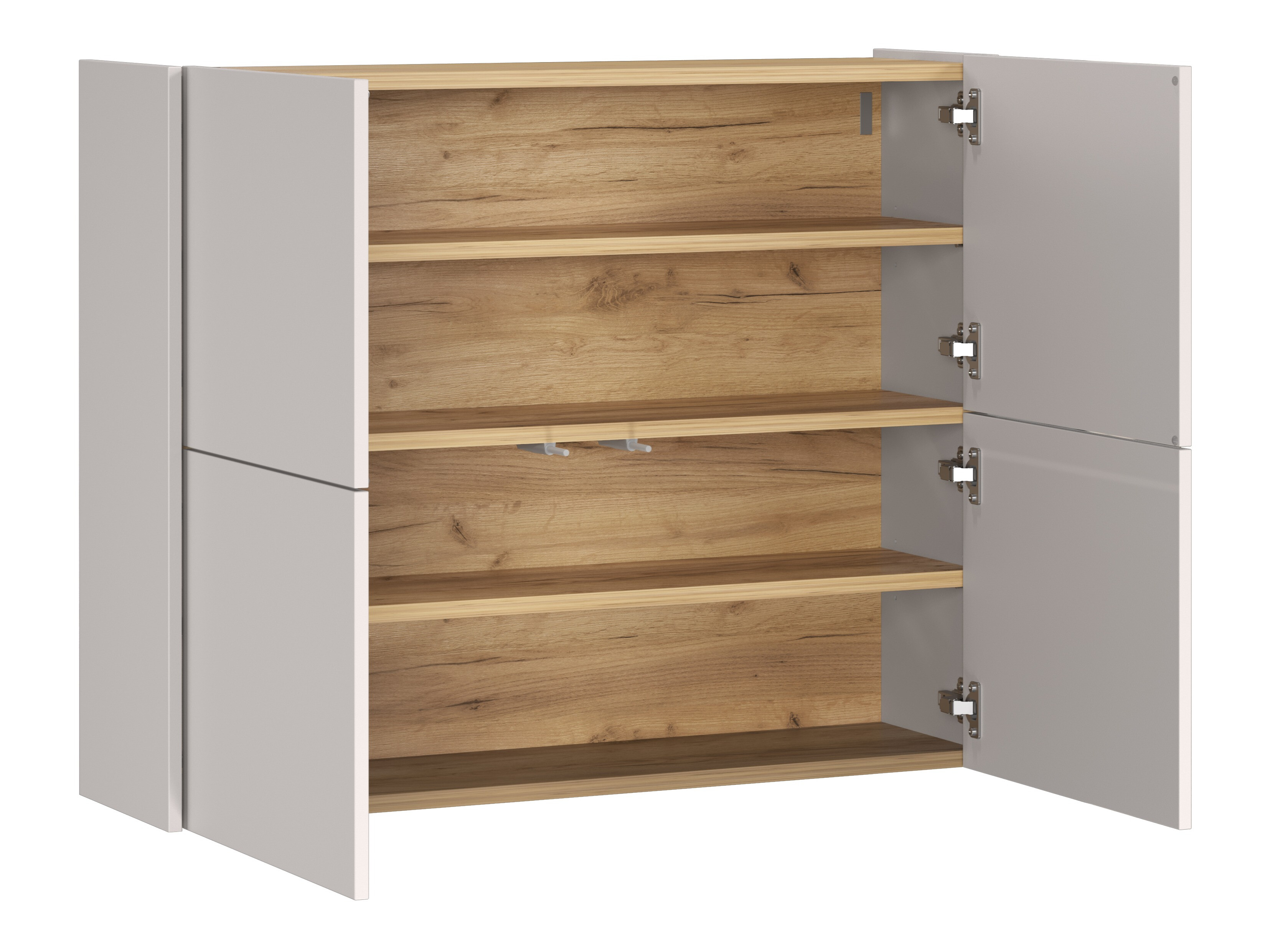 Dulap pantofi Levfena 101 (Cașmir + Navarra stejar)