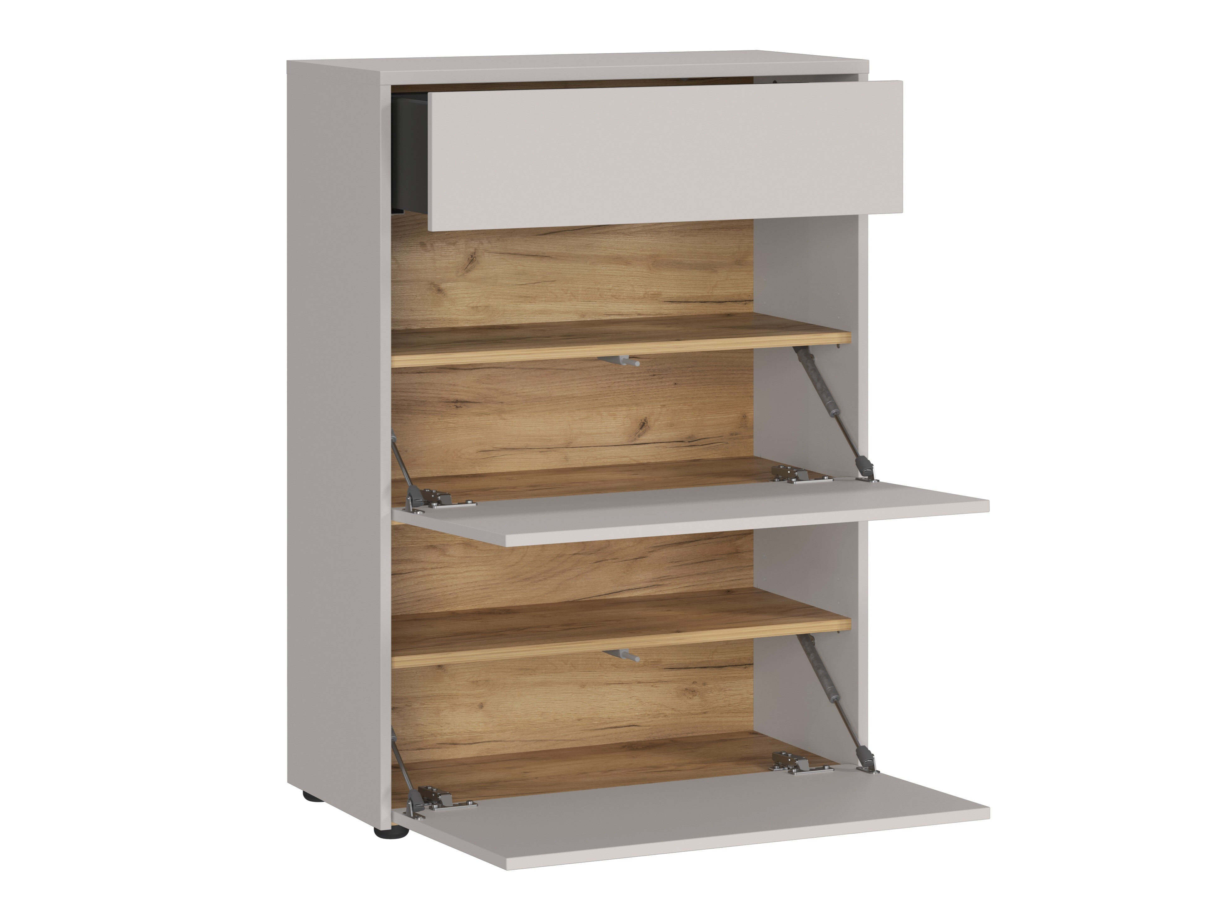 Dulap pantofi Levfena 102 (Cașmir + Navarra stejar)