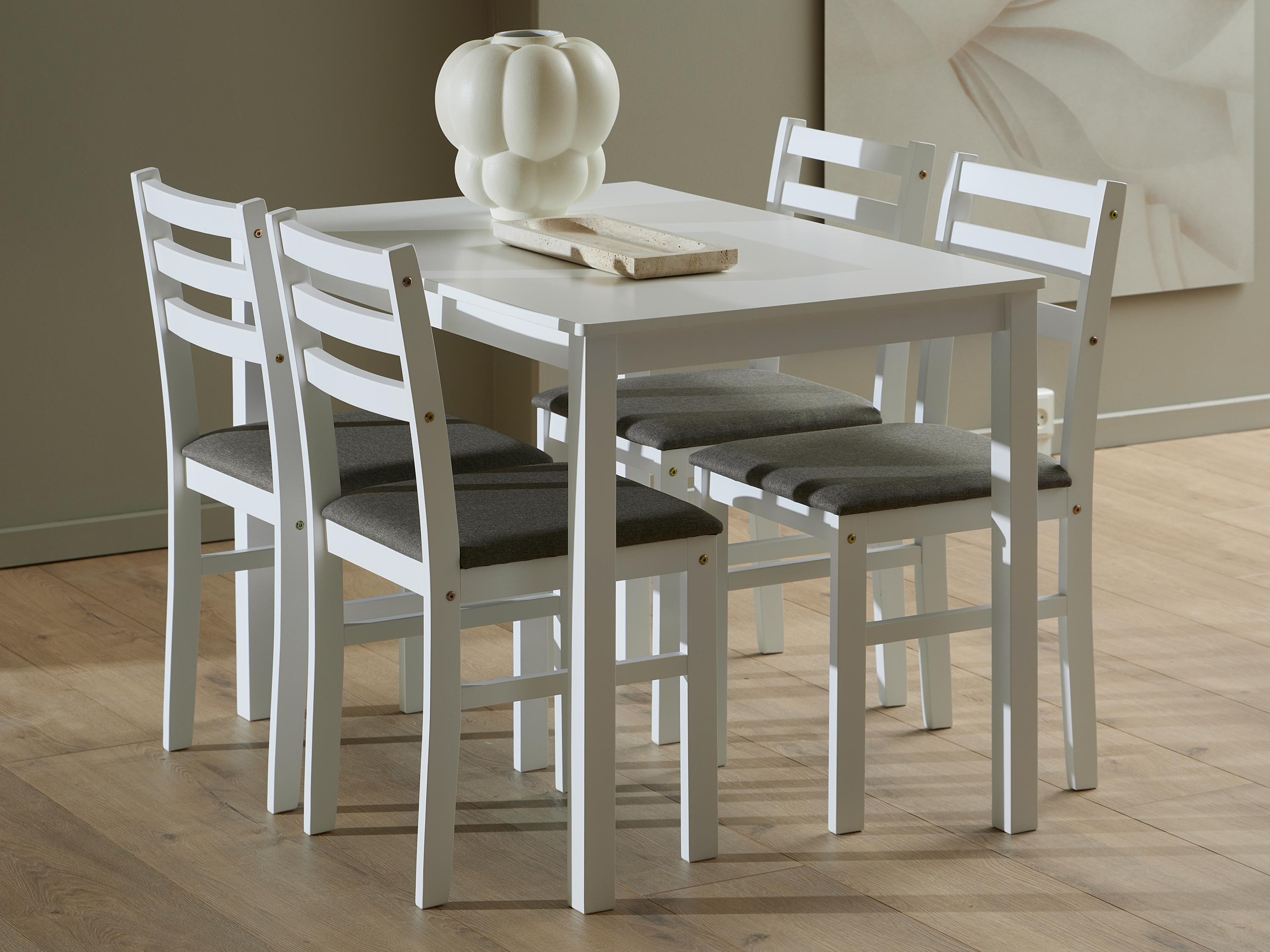 Set de mese Norsica 857 (Alb + Gri deschis)