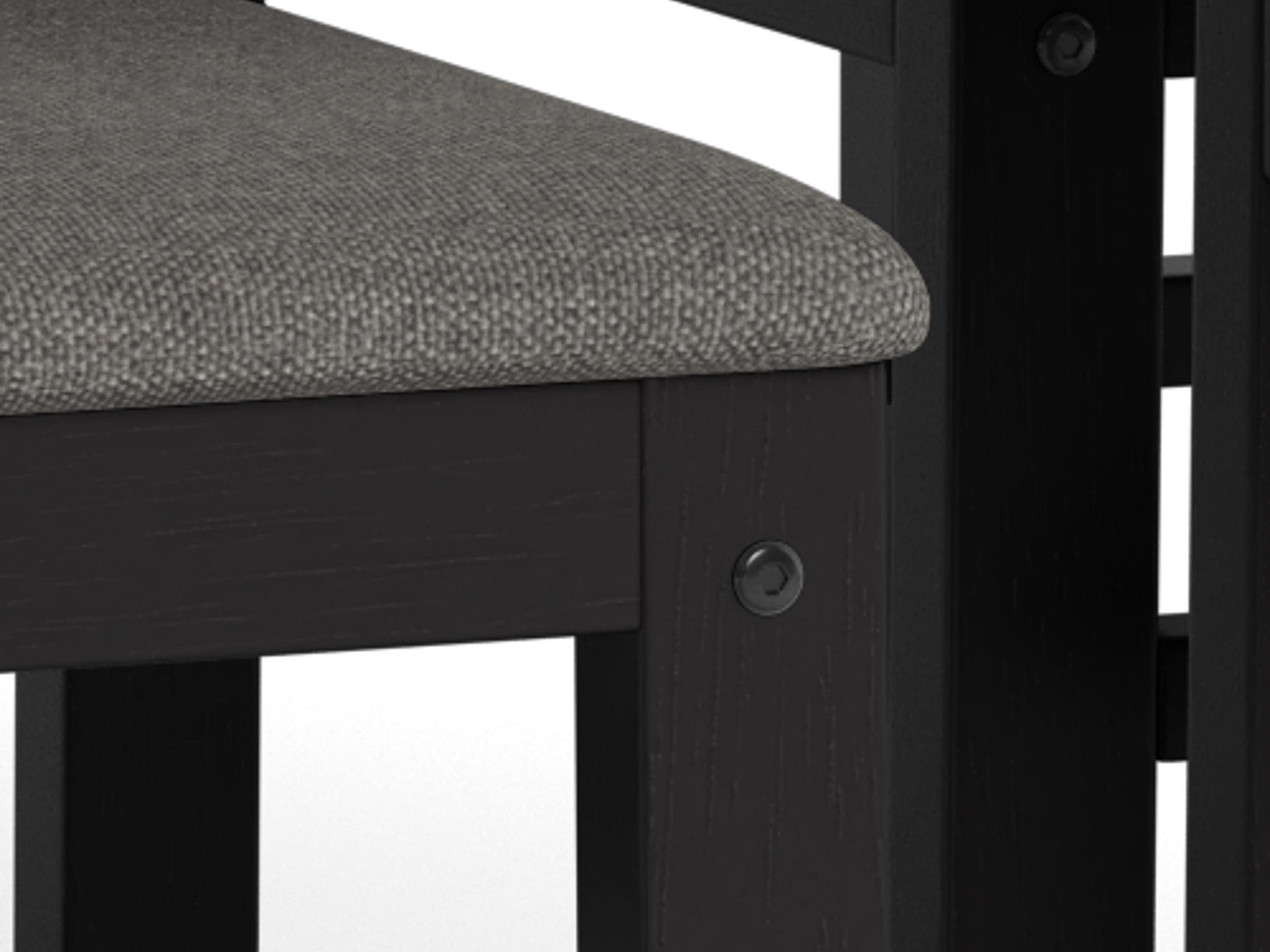 Set de mese Norsica 857 (Negru + Gri deschis)