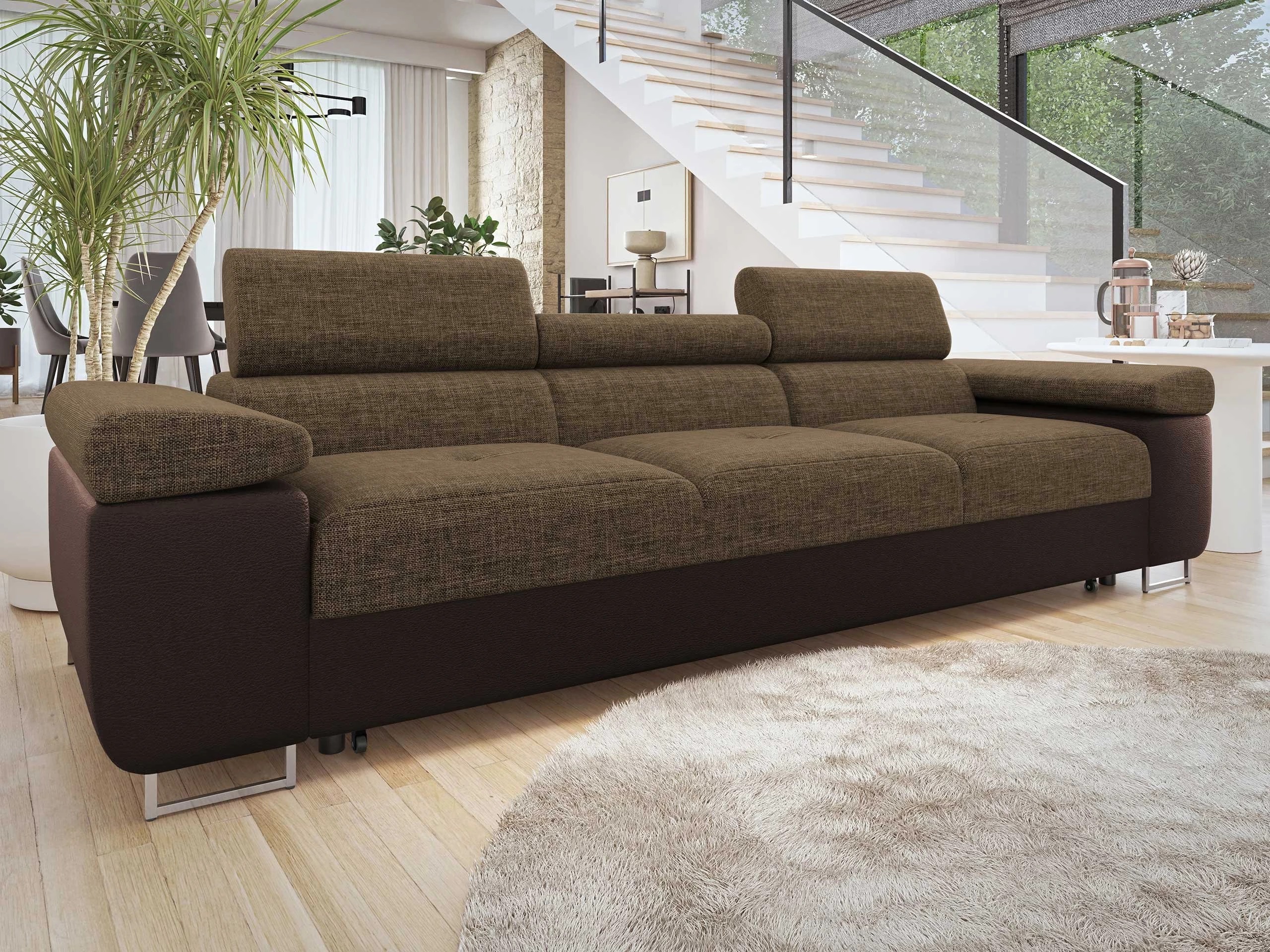 Canapea extensibilă Comfivo Vinetum (Soft 066 + Lux 03)