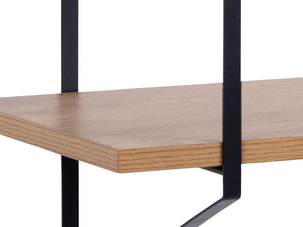 Raft de perete Norsica 447 (Maro deschis + Negru)