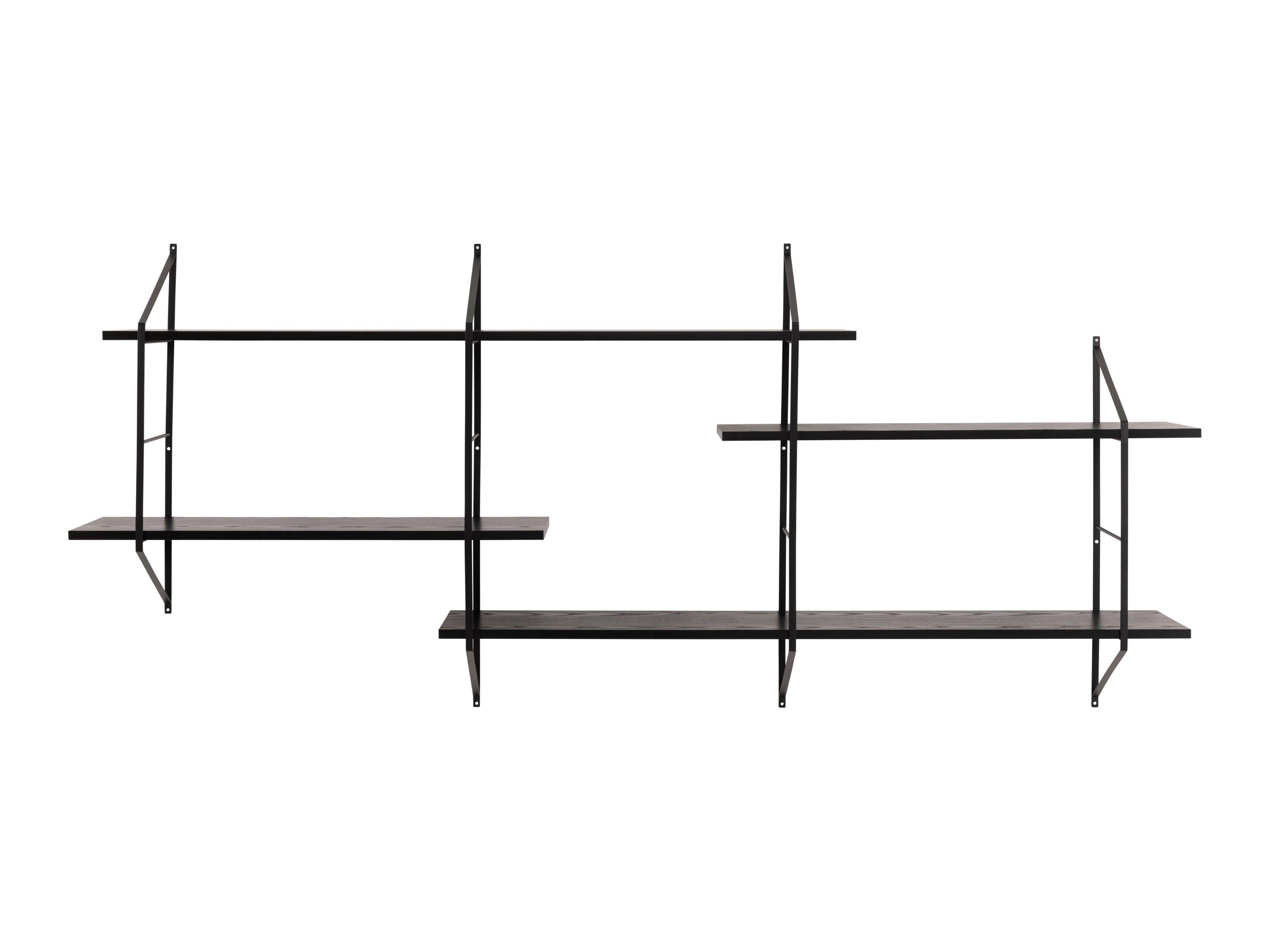 Raft de perete Norsica 447 (Negru)