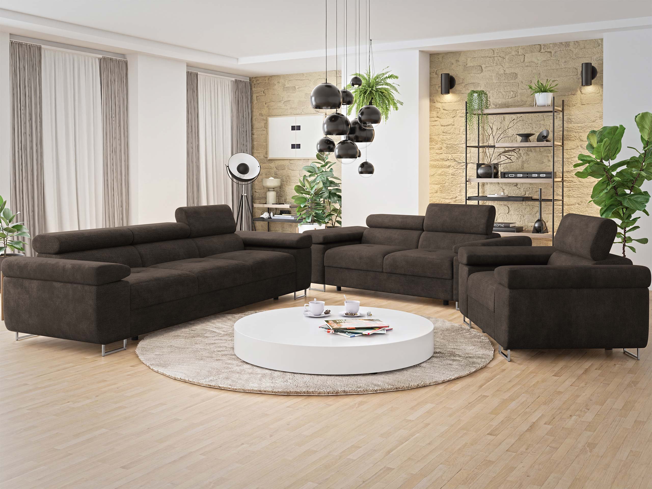 Set mobilier tapițat Comfivo Vinetum (Lumo 40)