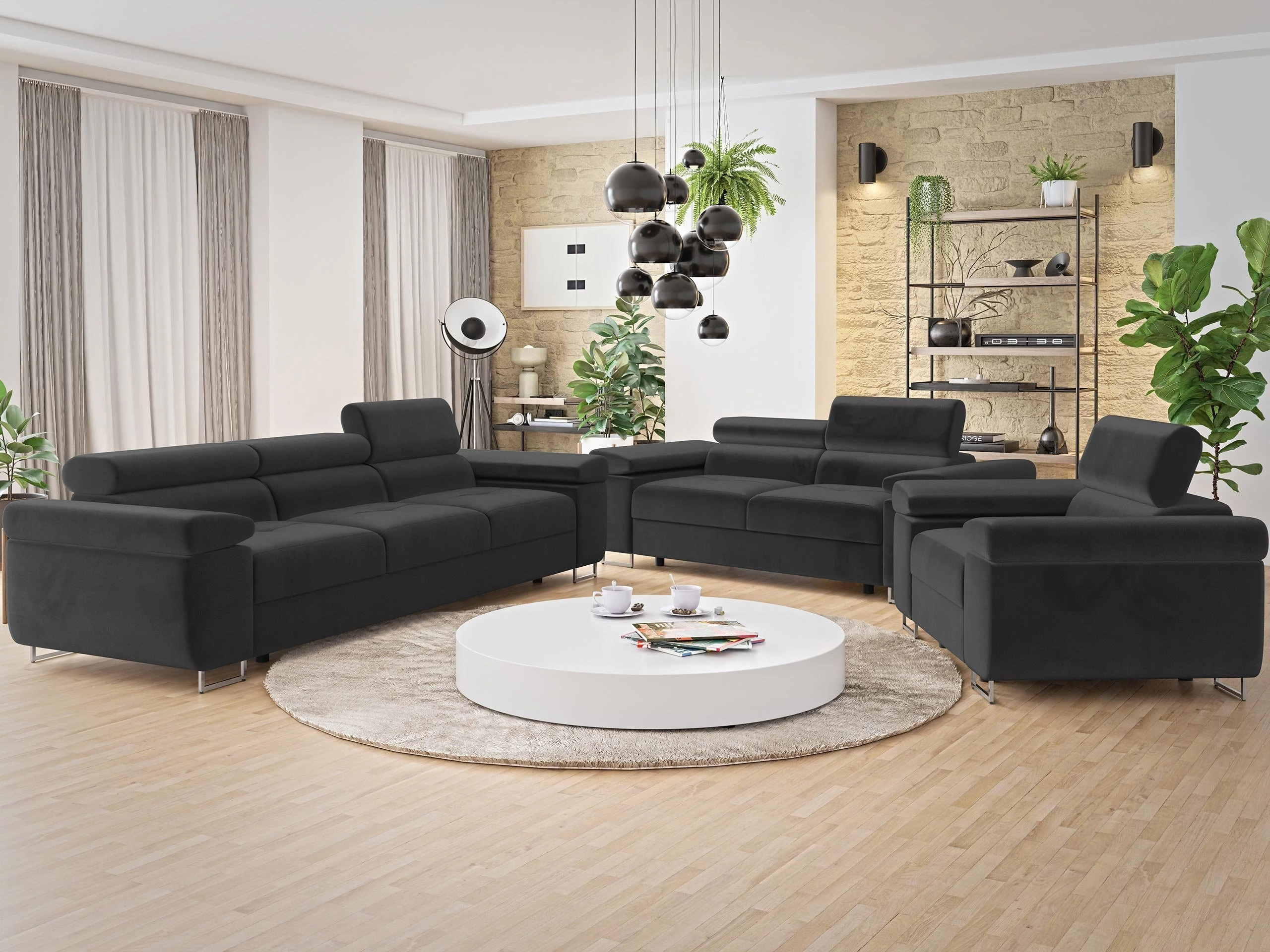 Set mobilier tapițat Comfivo Vinetum (Manila 18)