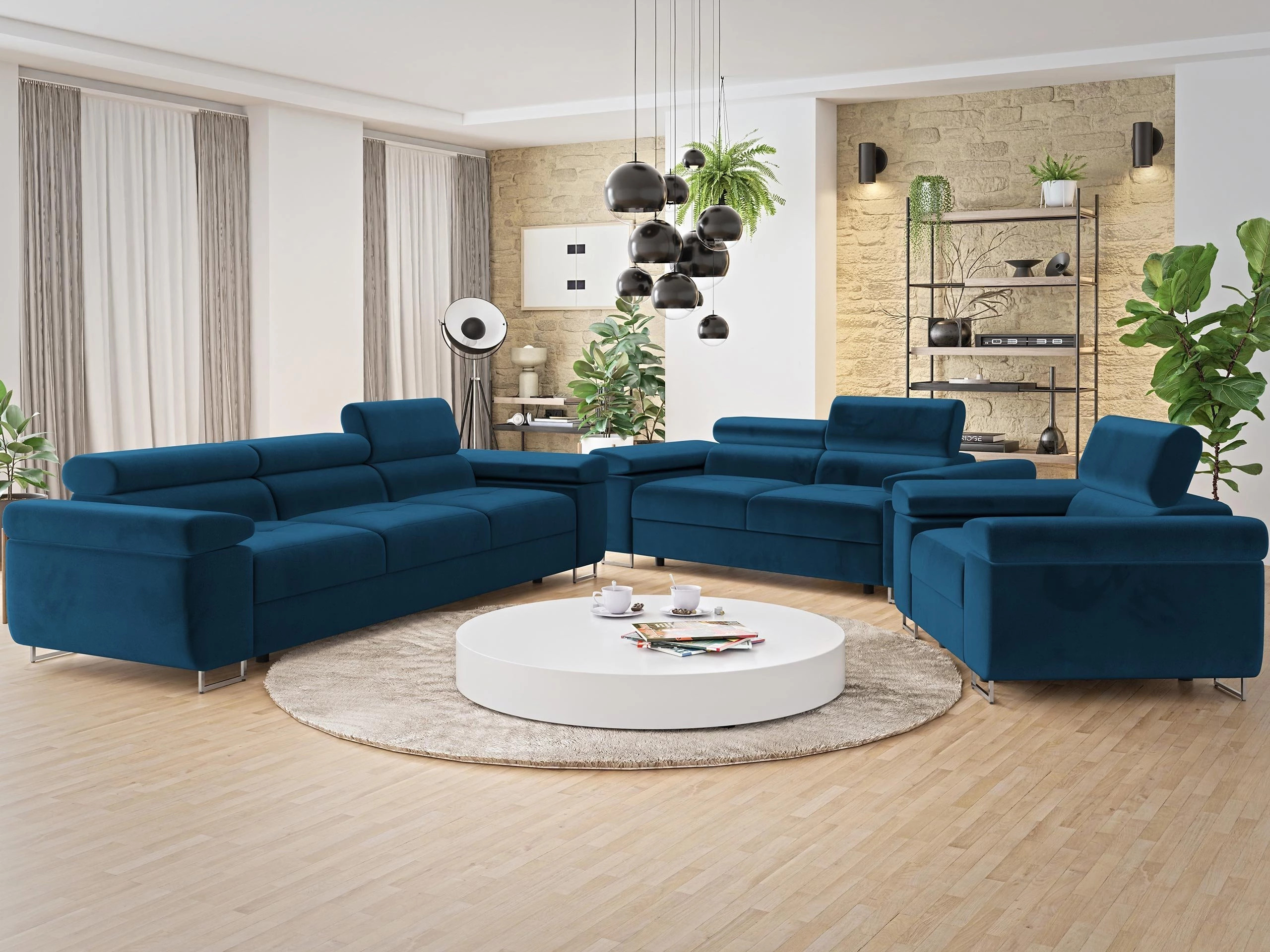 Set mobilier tapițat Comfivo Vinetum (Manila 26)
