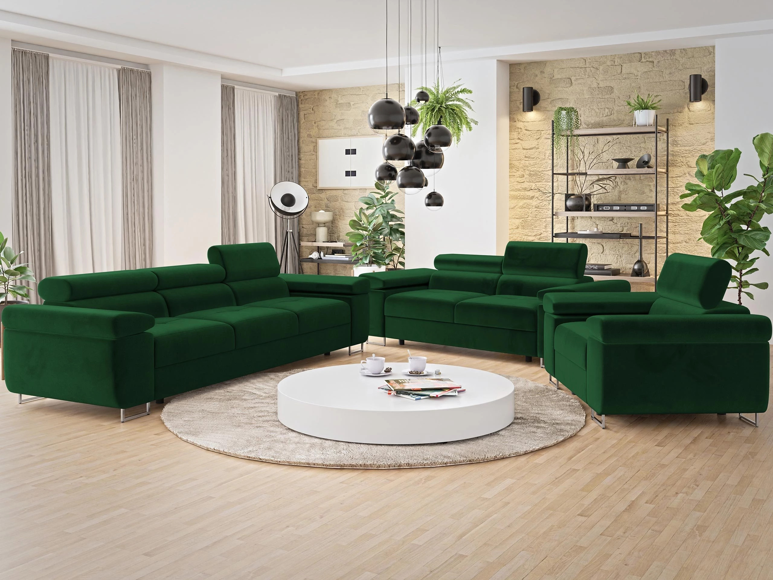 Set mobilier tapițat Comfivo Vinetum (Manila 35)