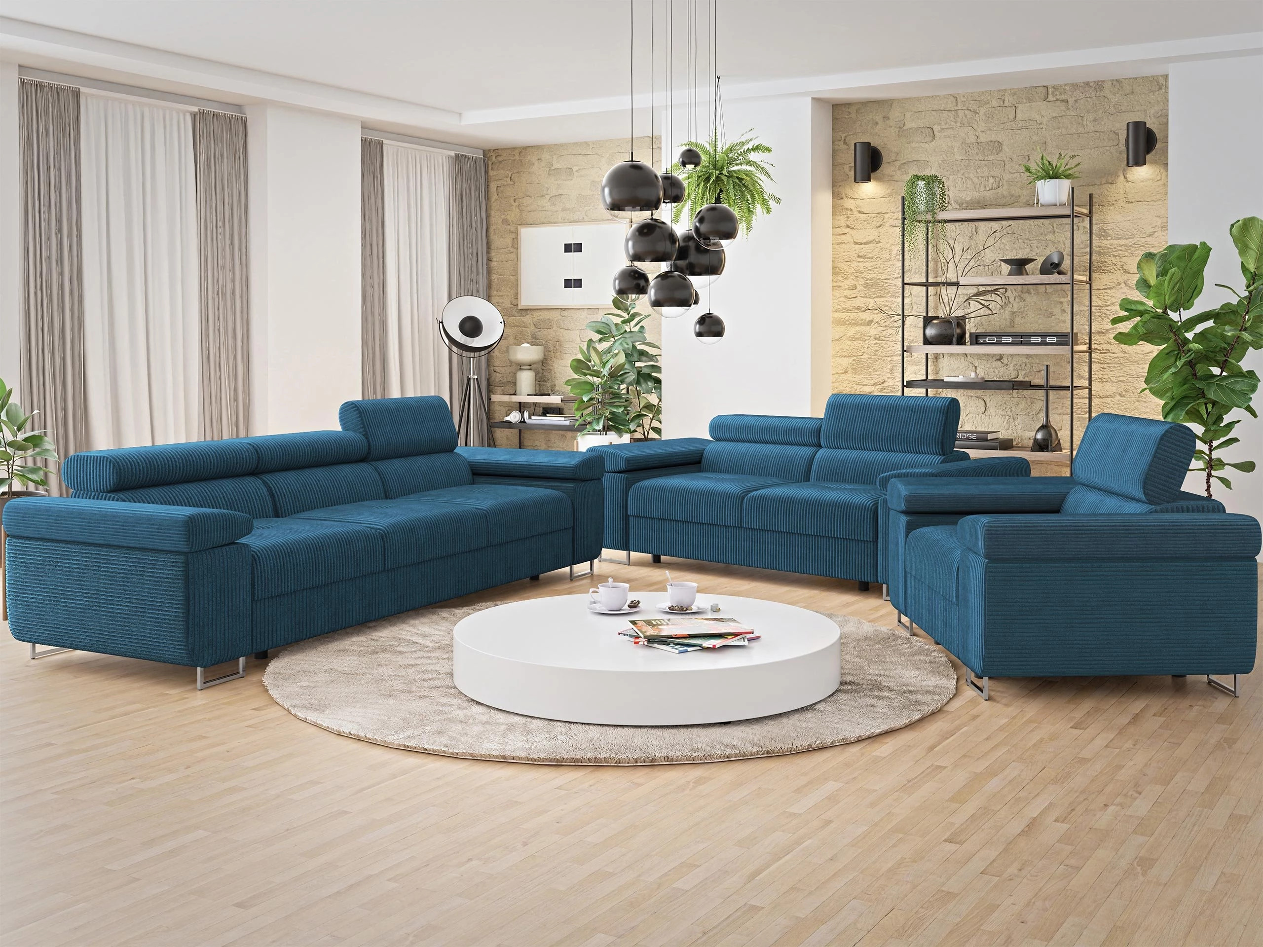 Set mobilier tapițat Comfivo Vinetum (Poso 05)