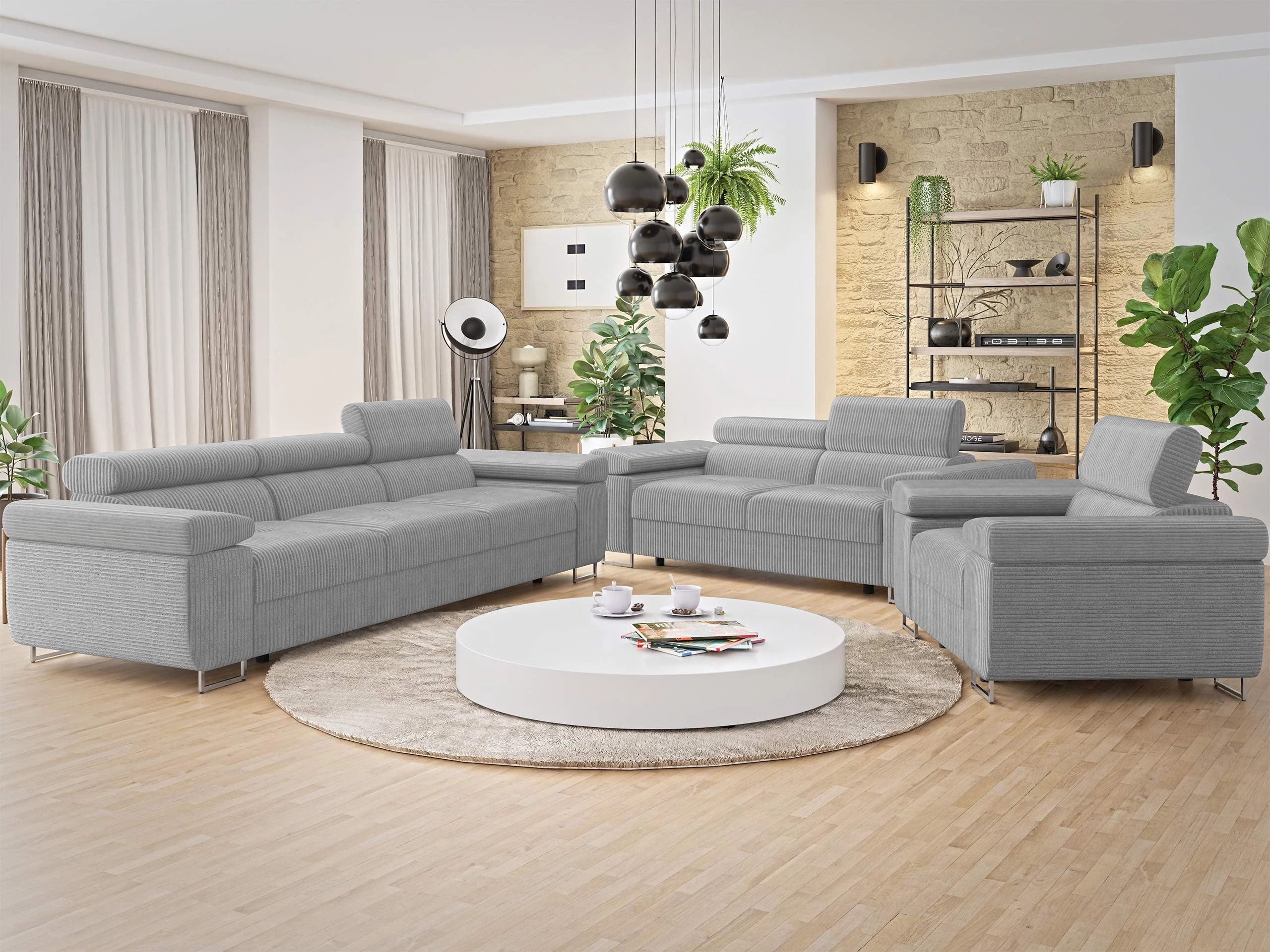 Set mobilier tapițat Comfivo Vinetum (Poso 110)
