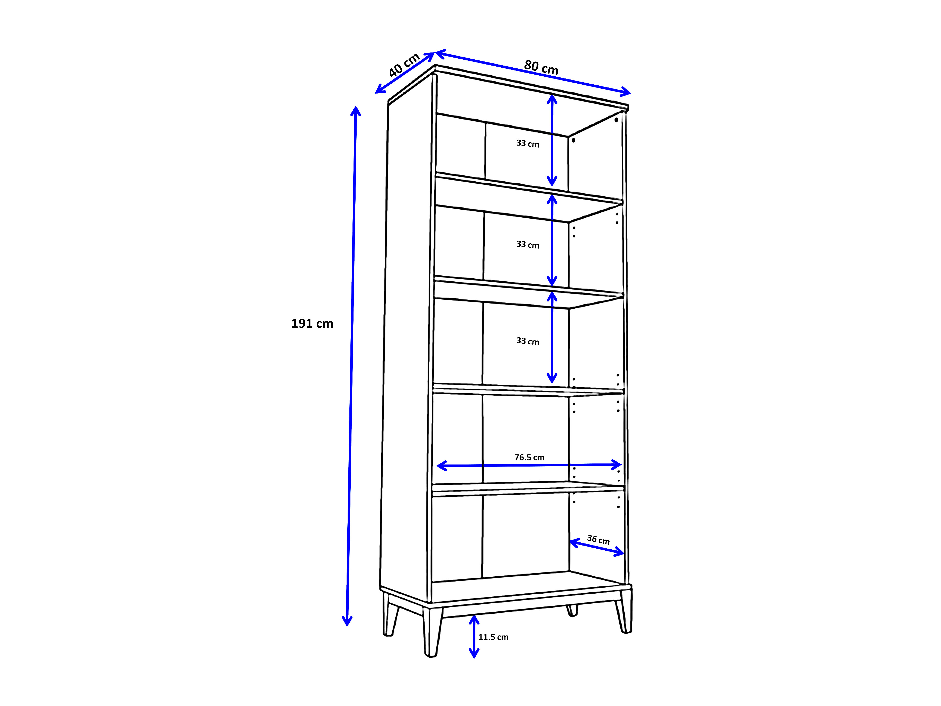 Raft Felmelo 101 (Gri + Stejar Wotan)