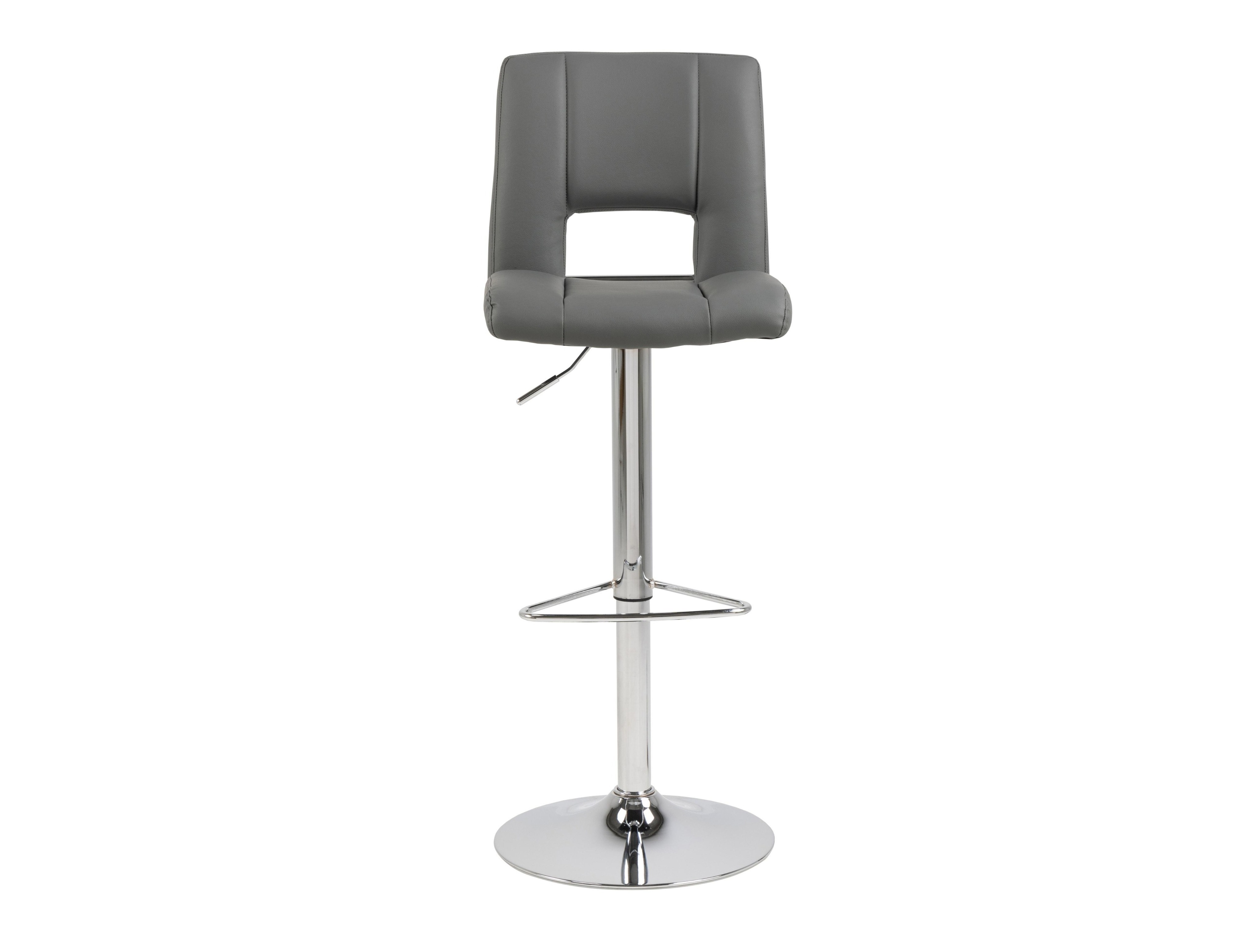 Scaun de bar Norsica 145 (Gri + Argint)
