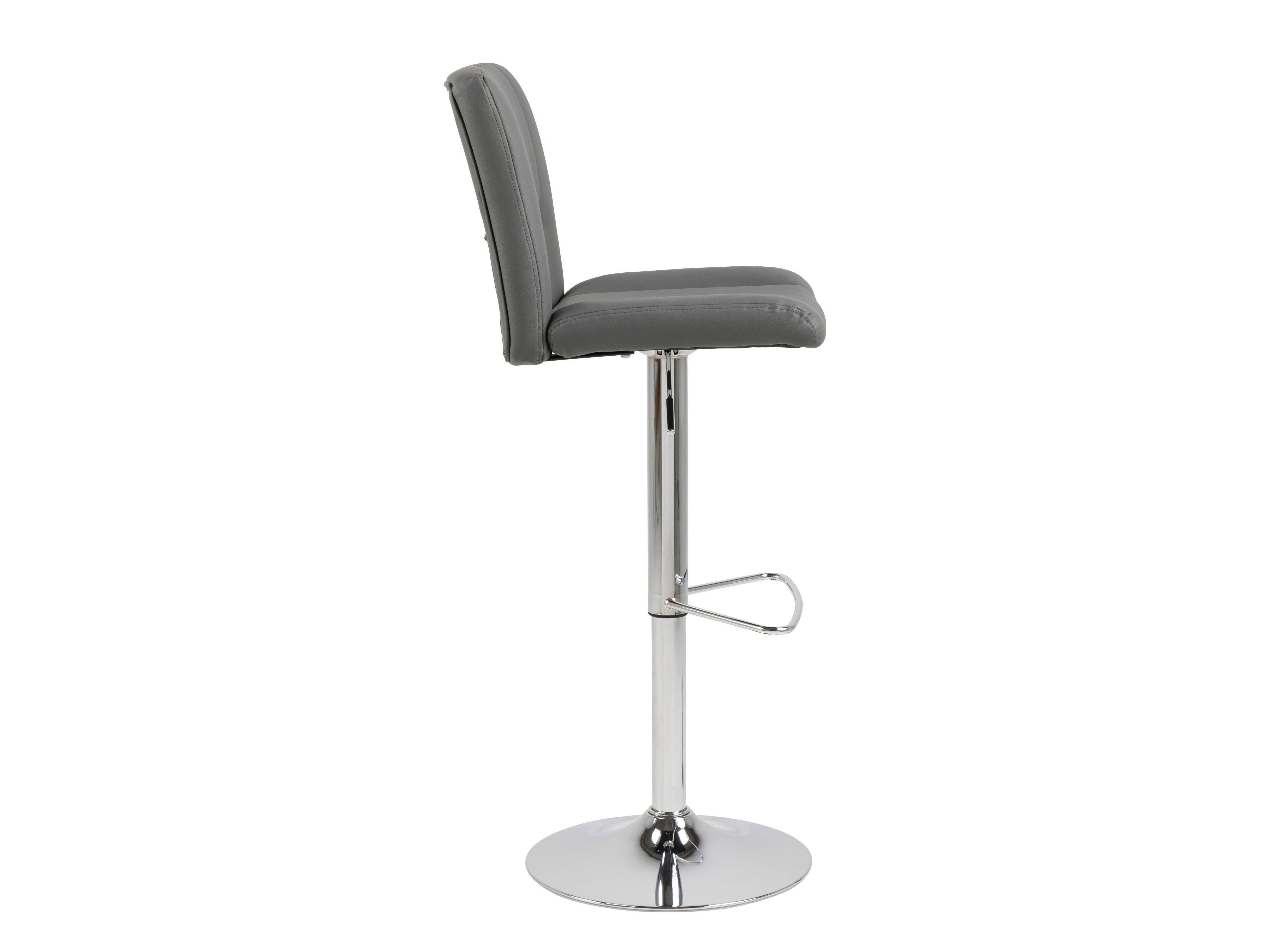 Scaun de bar Norsica 145 (Gri + Argint)