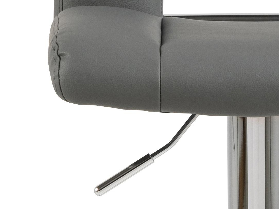 Scaun de bar Norsica 145 (Gri + Argint)