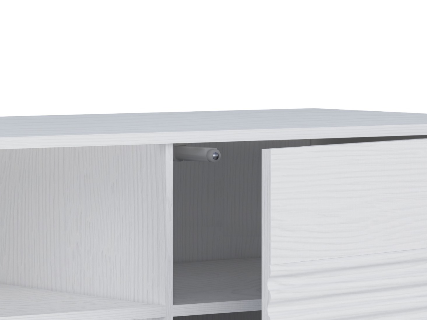 Comodă TV Denton 1526 (Alb)