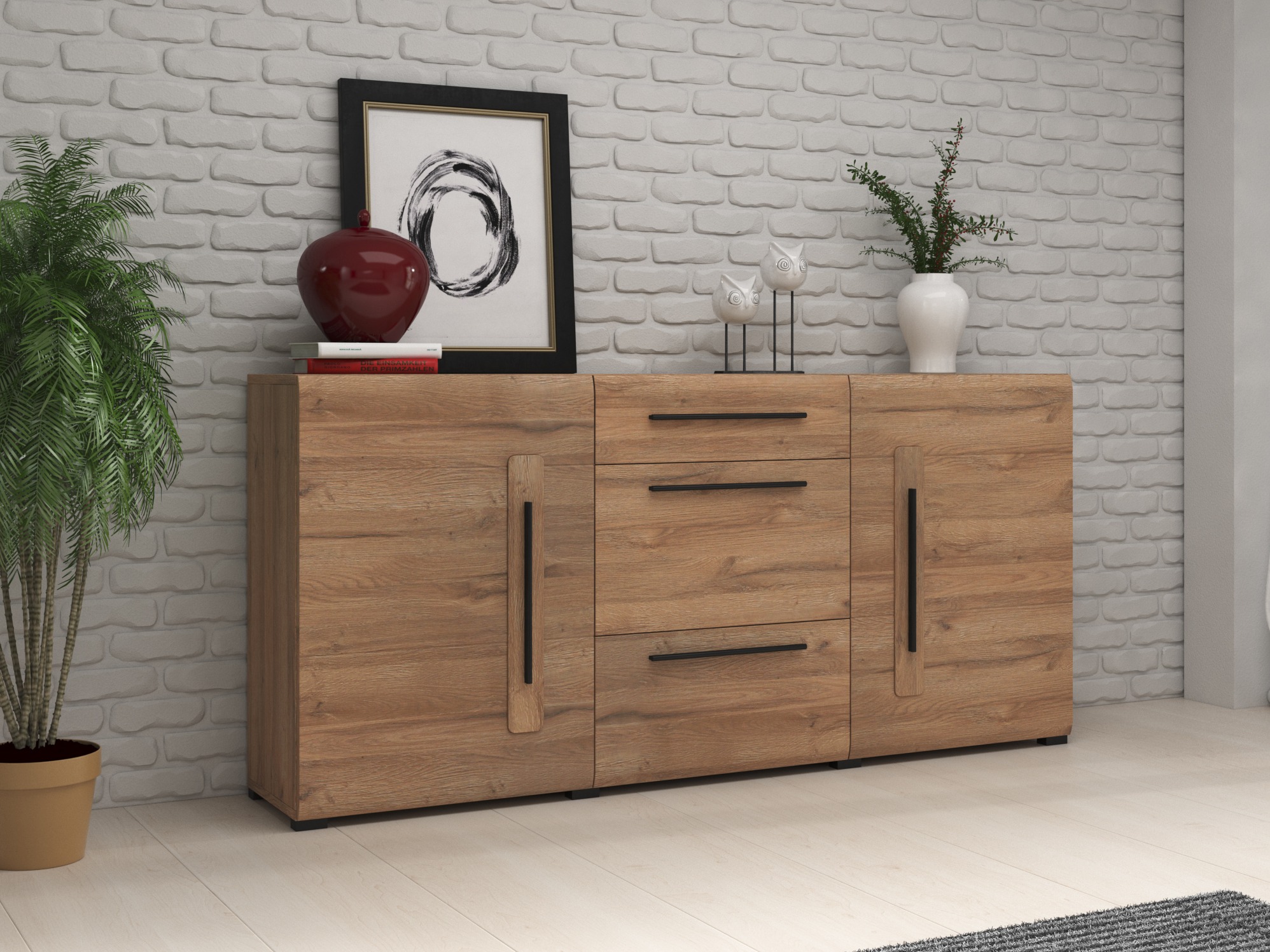 Comodă Ophsalu 108 (Stejar Grandson)