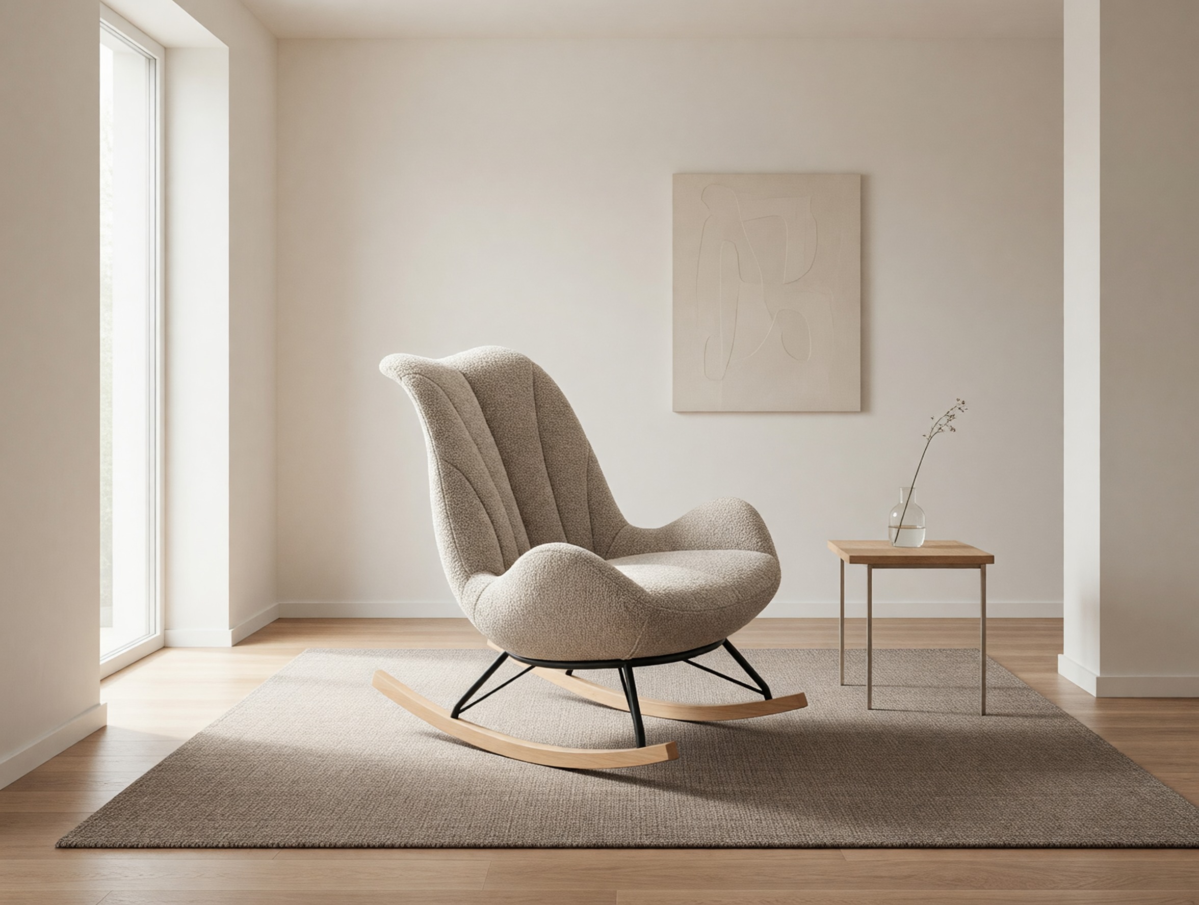 Scaun balansoar Houston 2099 (Bej)