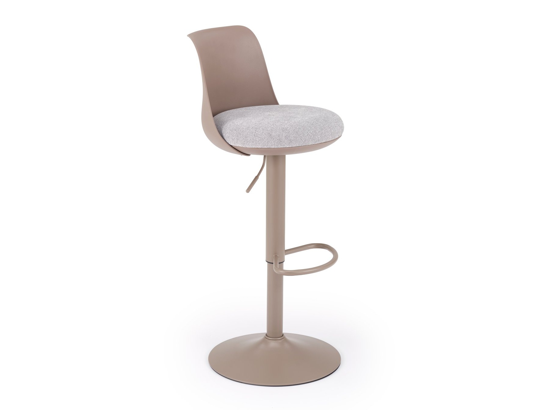 Scaun bar Houston 2104 (Gri + Maro deschis)