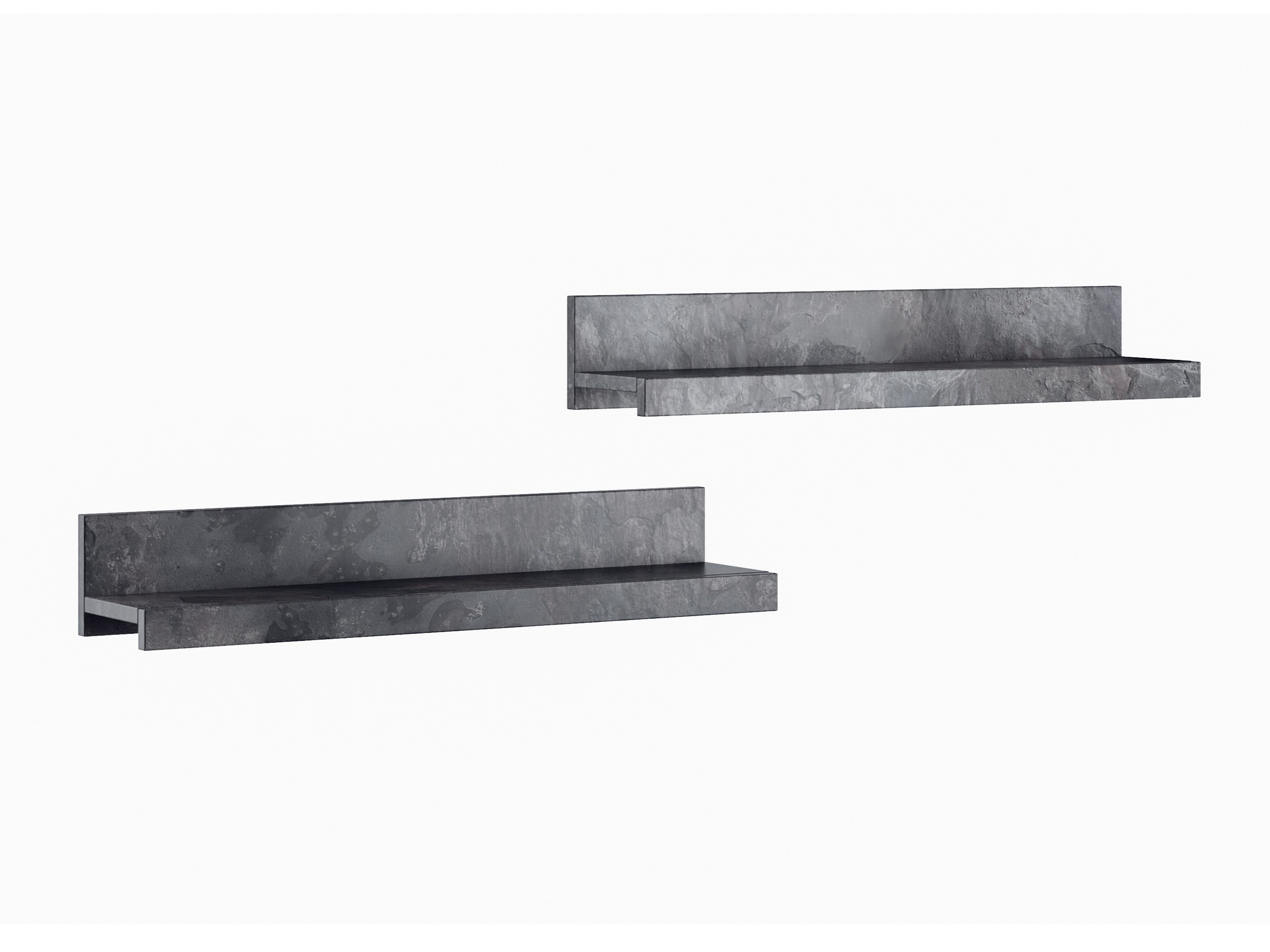 Set rafturi suspendate Torvire 105 (Beton închis la culoare)