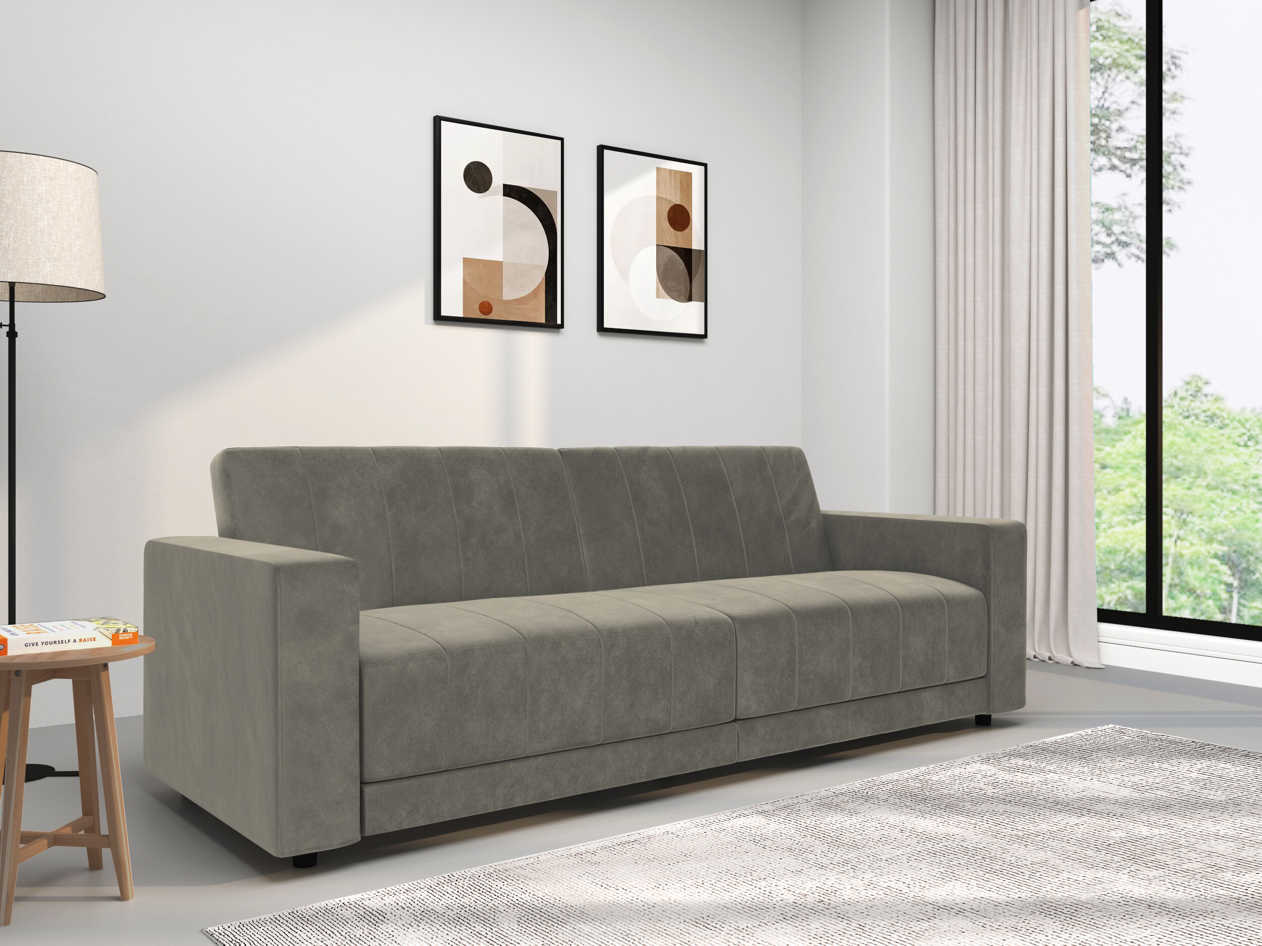 Canapea extensibilă Tulsa 679 (Taupe)