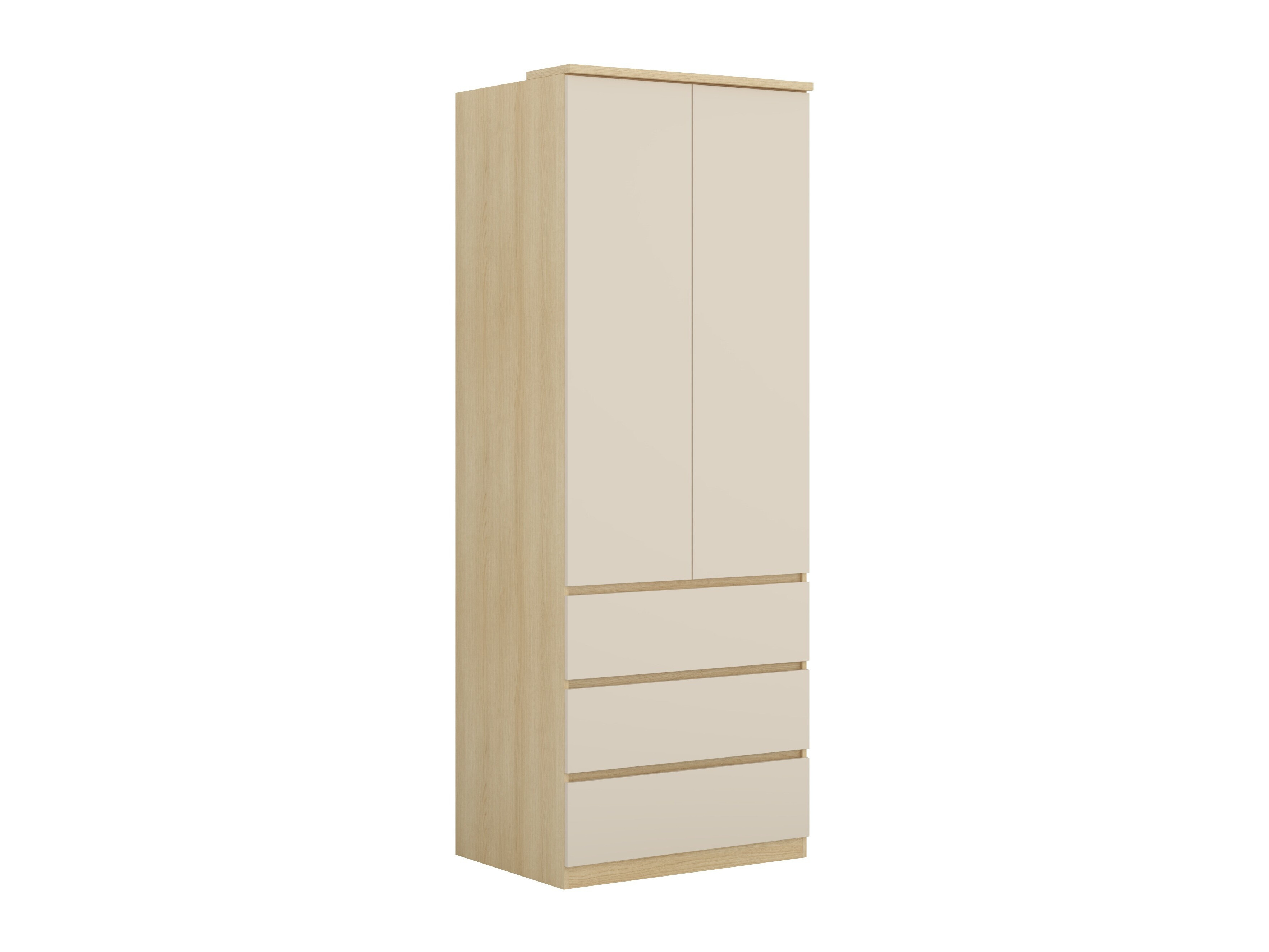 Dulap Nolcala 110 (Stejar + Bej)