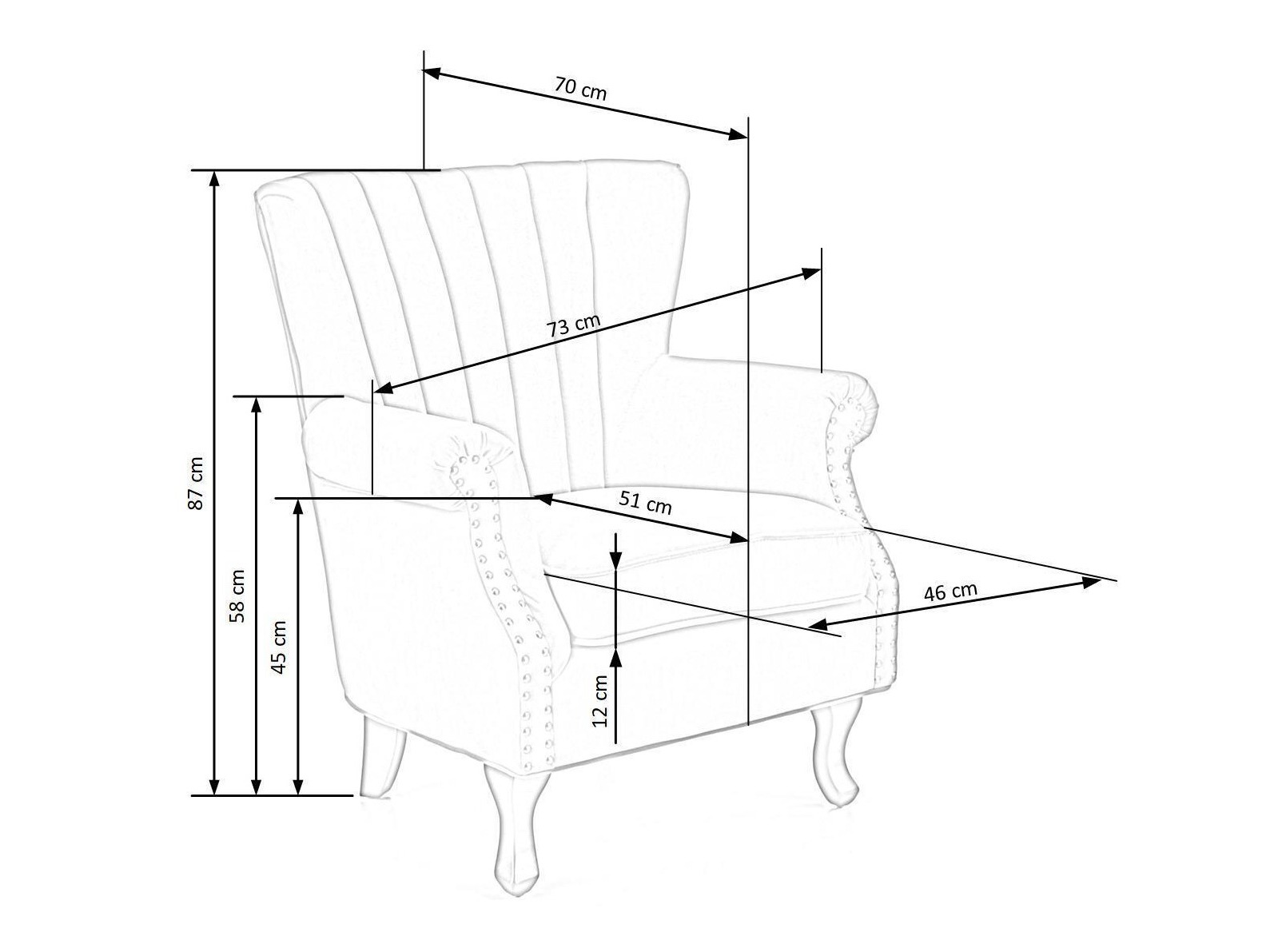 Fotoliu Houston 1105 (Bej)