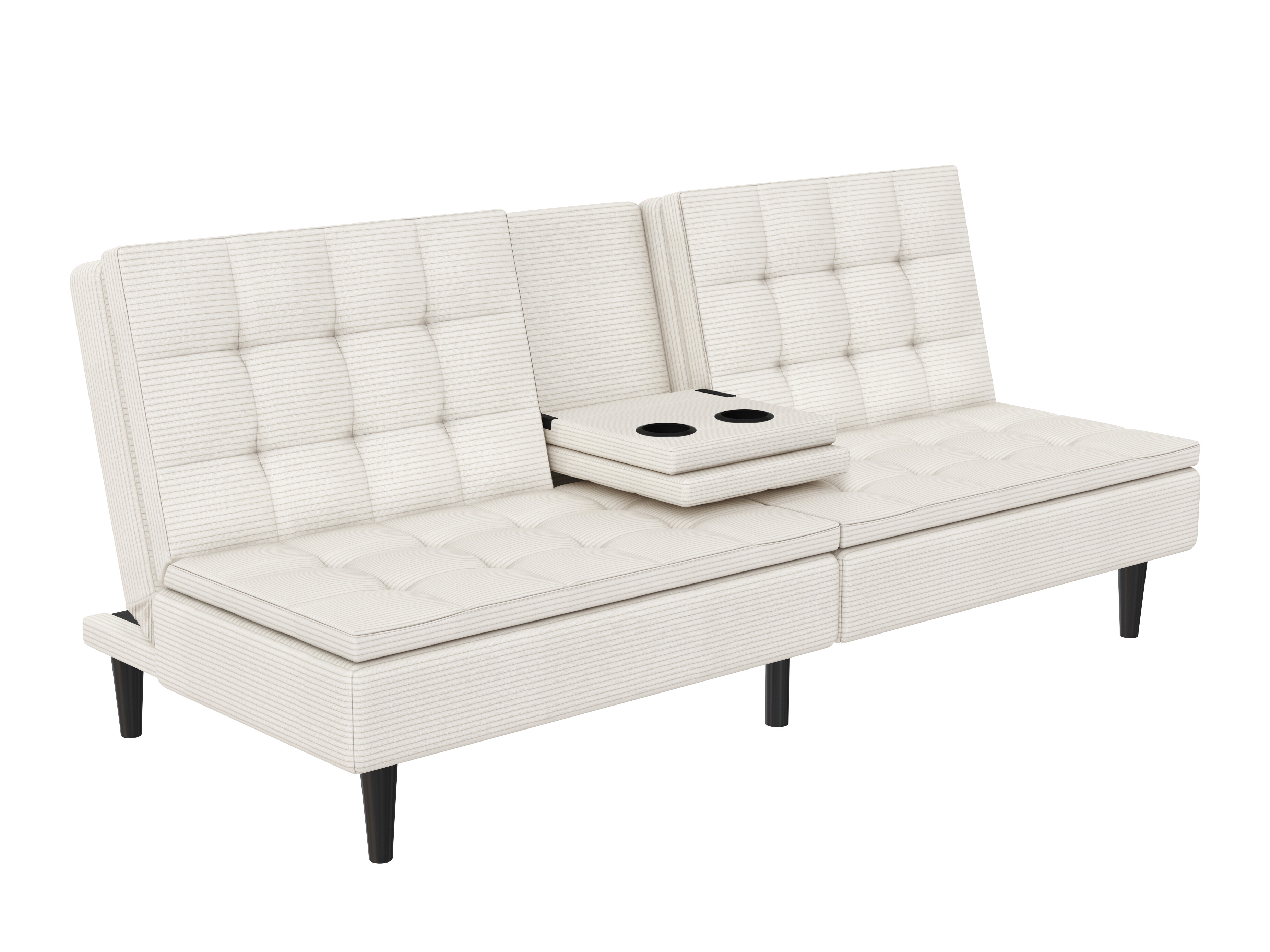 Canapea extensibilă Tulsa 683 (Crem)