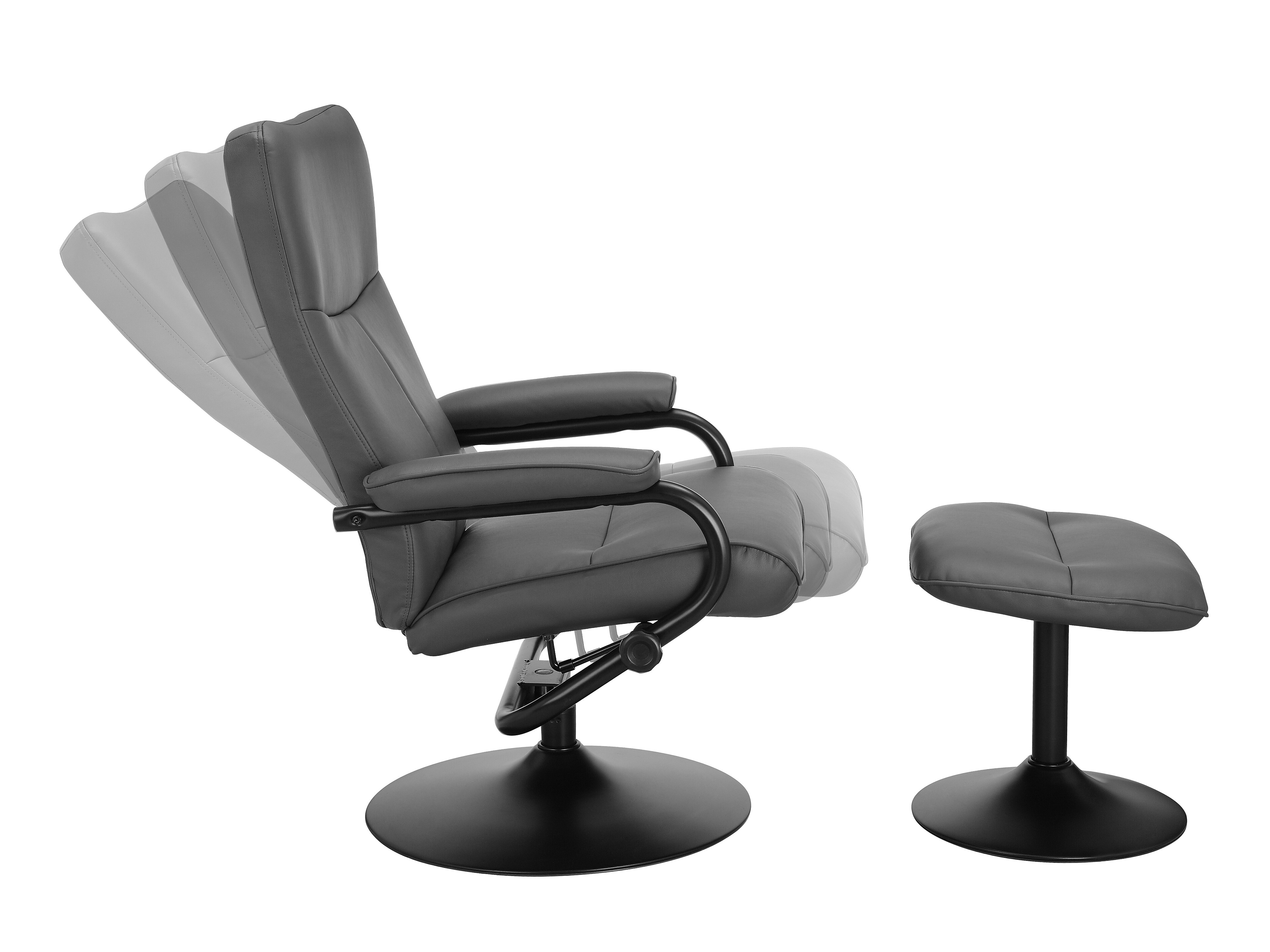 Fotoliu recliner Denton 1540 (Gri)