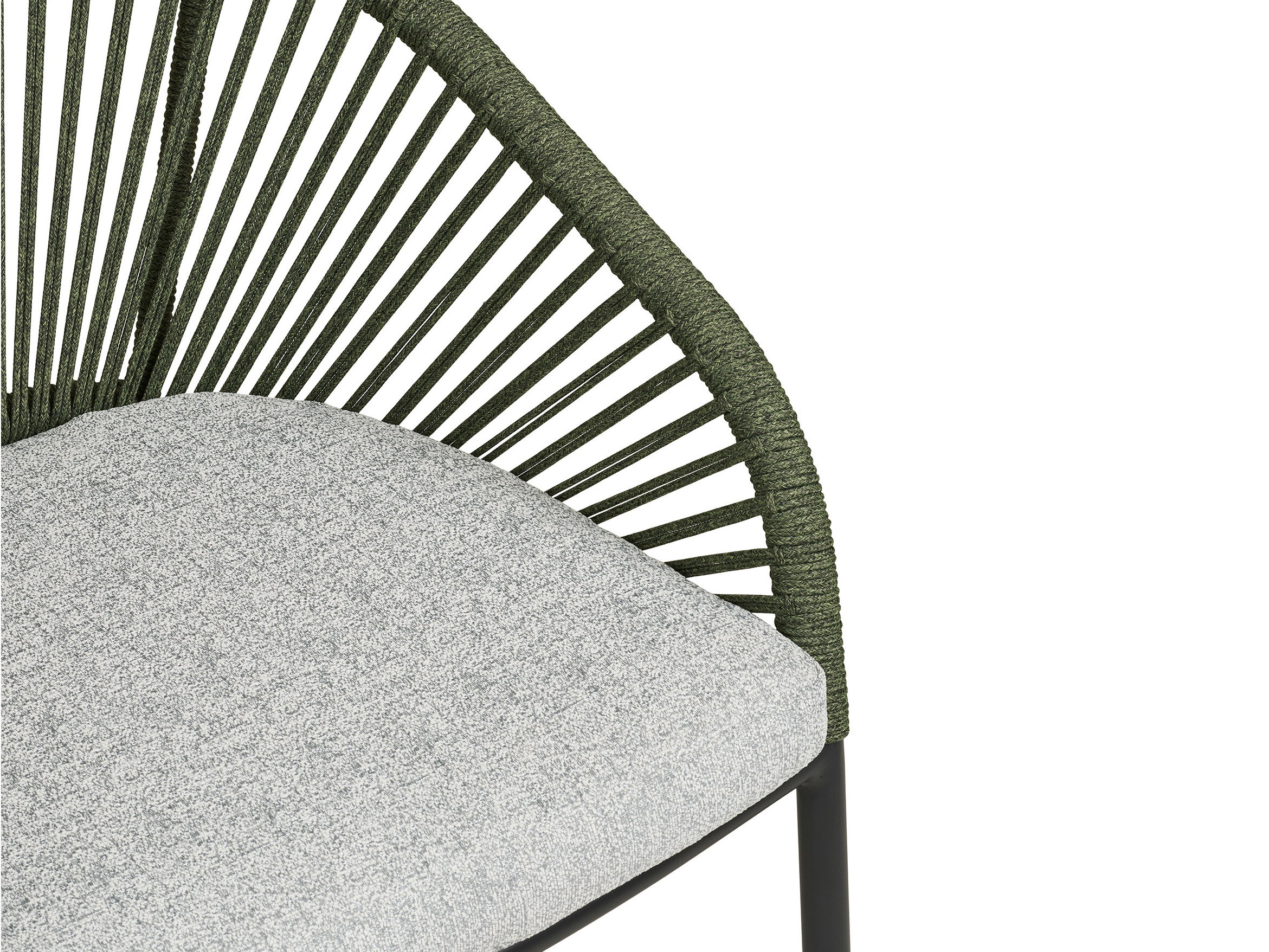 Scaun de exterior Brea 297 (Gri + Verde + Negru)
