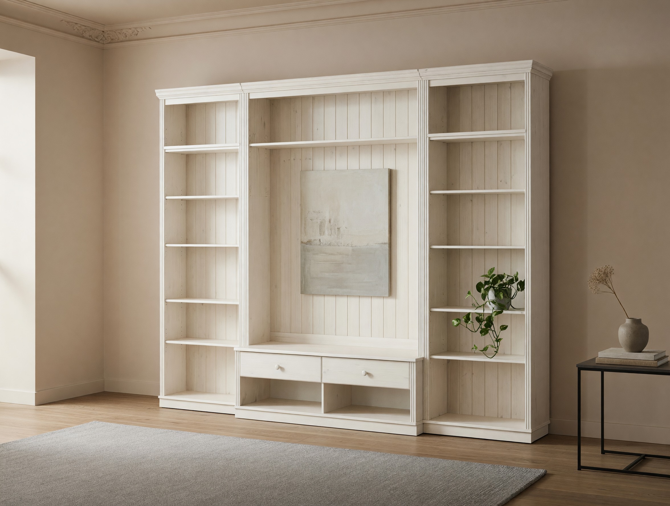 Set de living Saltoro 127 (Alb)