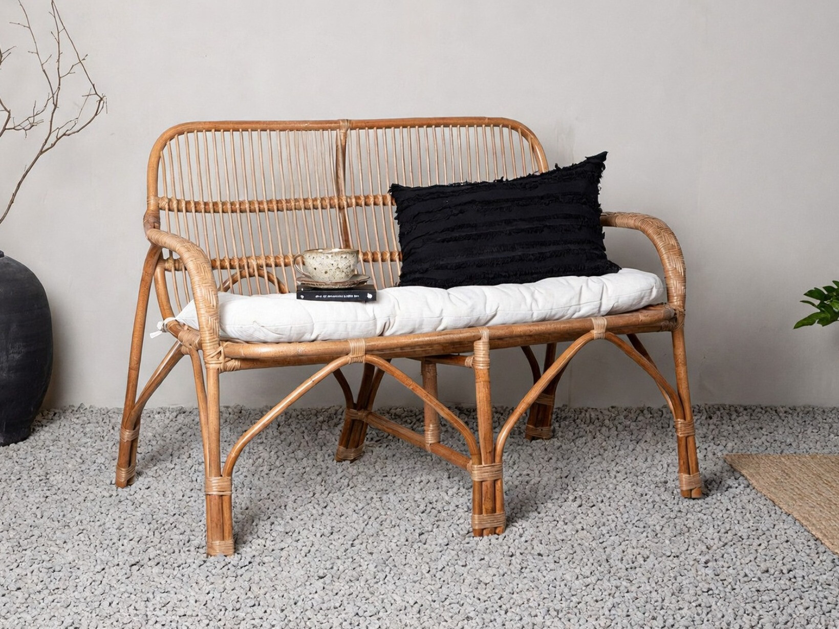 Canapea exterior Dallas 5200 (Maro deschis)