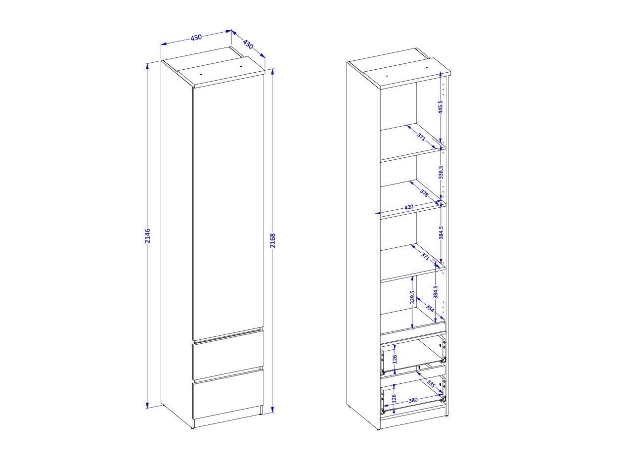 Raft Nolcala 115 (Stejar + Eucalipt)