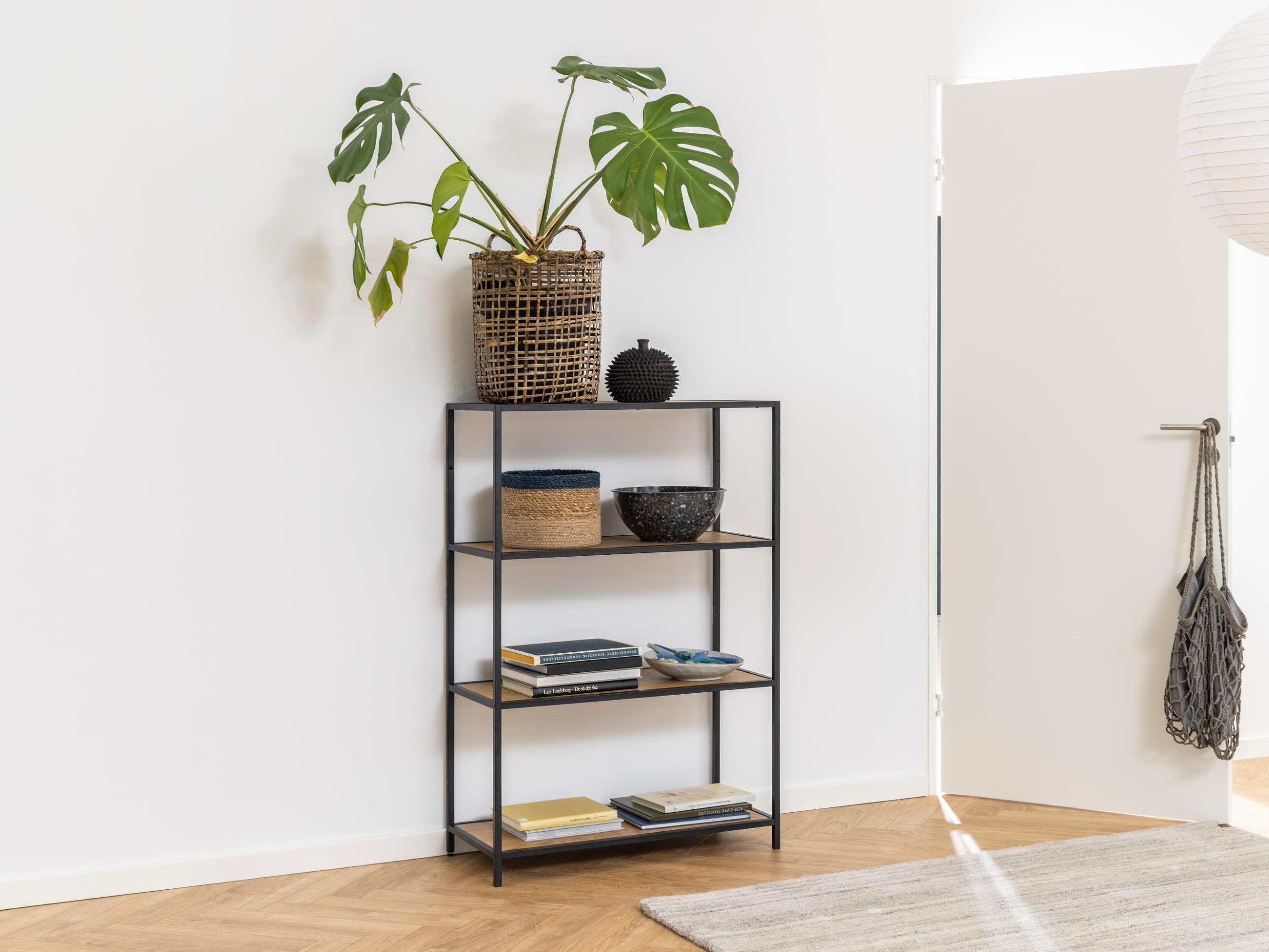 Raft Norsica Sevferi 105 (Stejar natur + Negru)