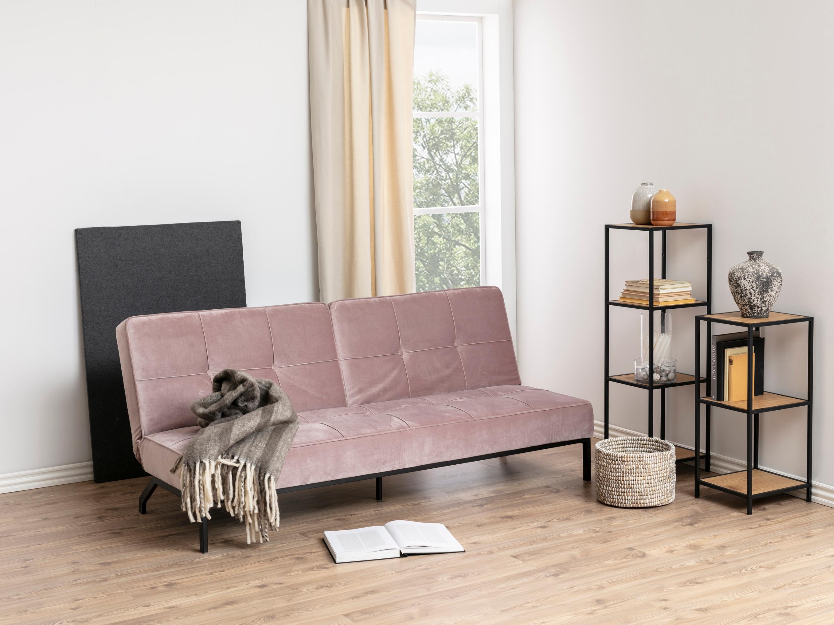 Canapea extensibilă Norsica 243 (Roze)