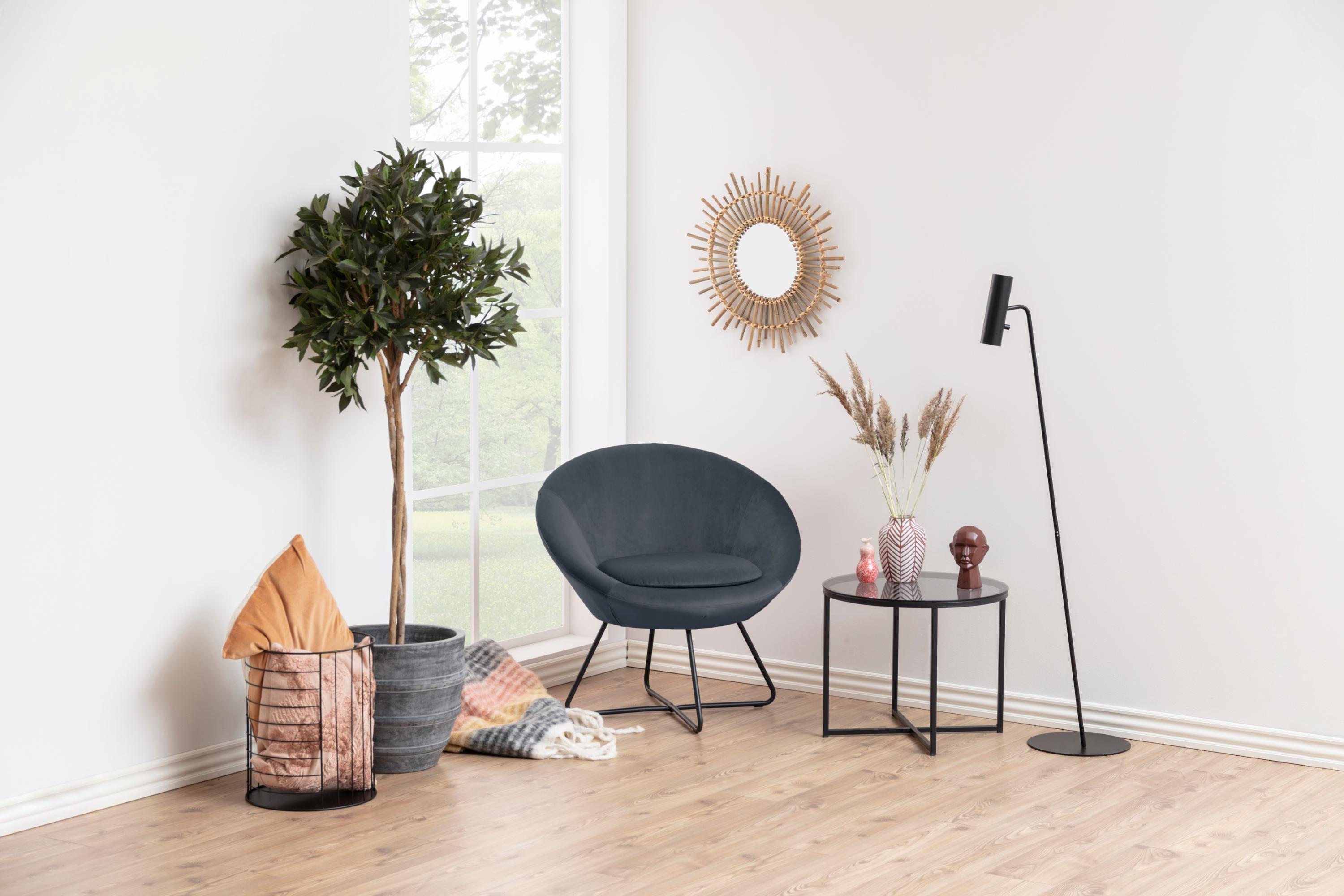 Fotoliu Norsica 245 (Gri inchis + Negru)