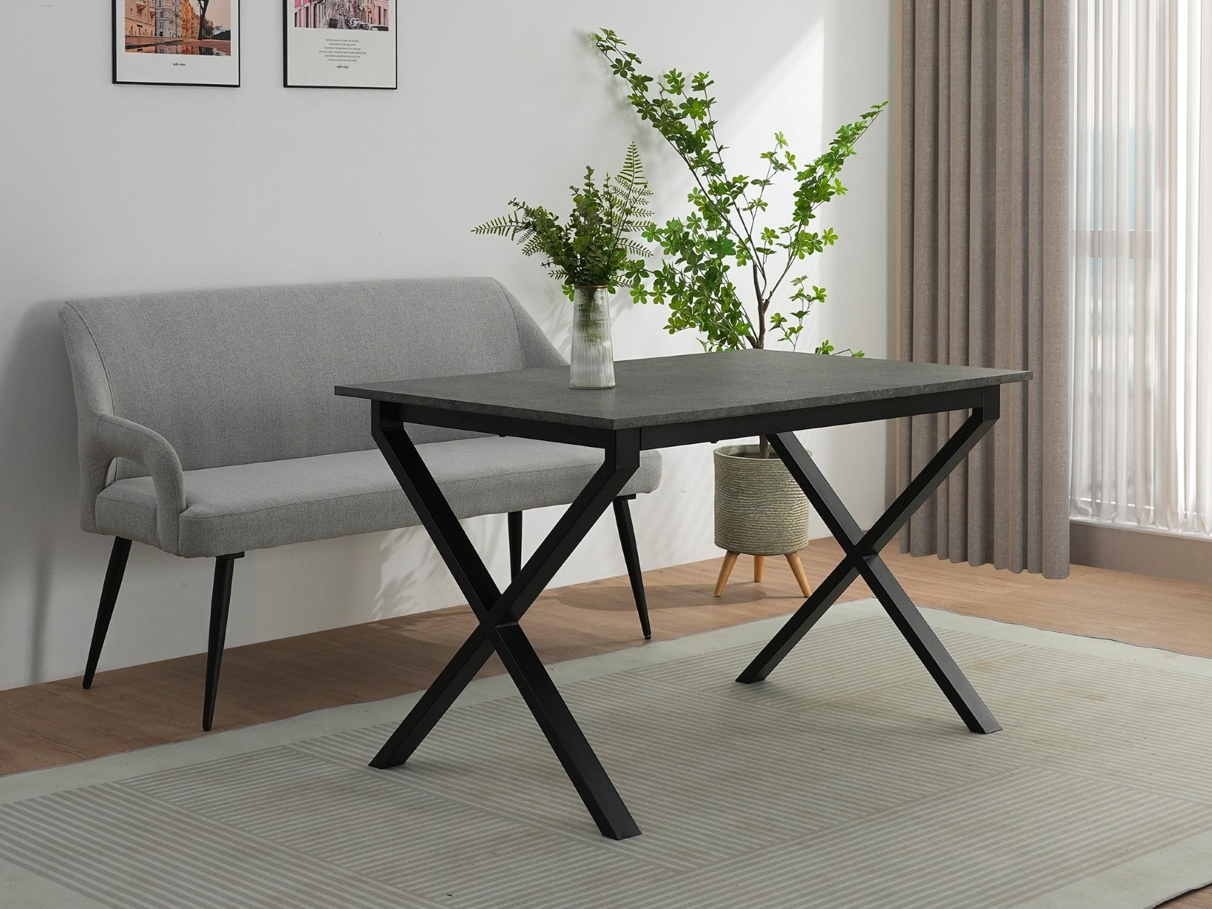 Bancă tapițată Denton 1556