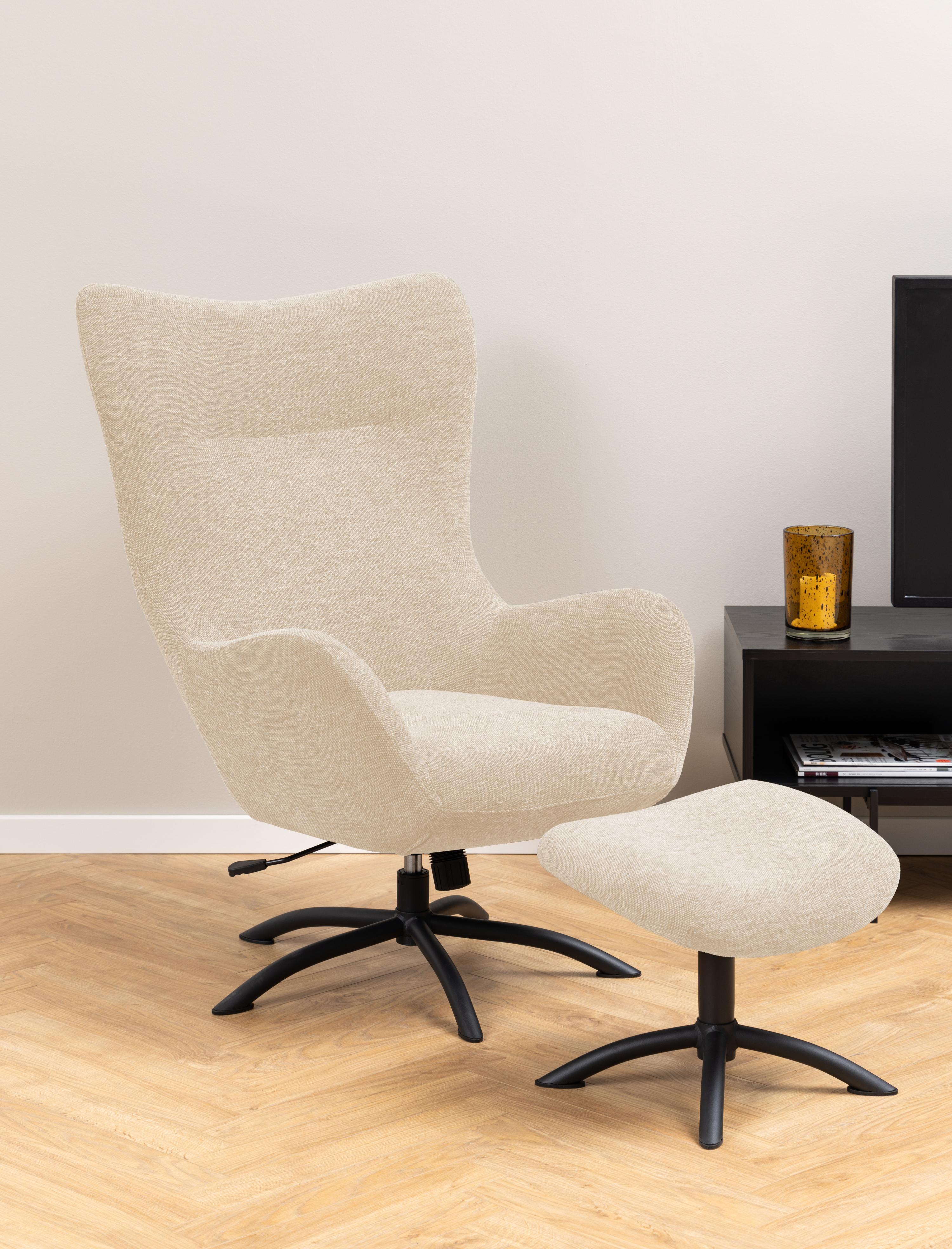 Fotoliu Norsica 490 (Negru + Crem)