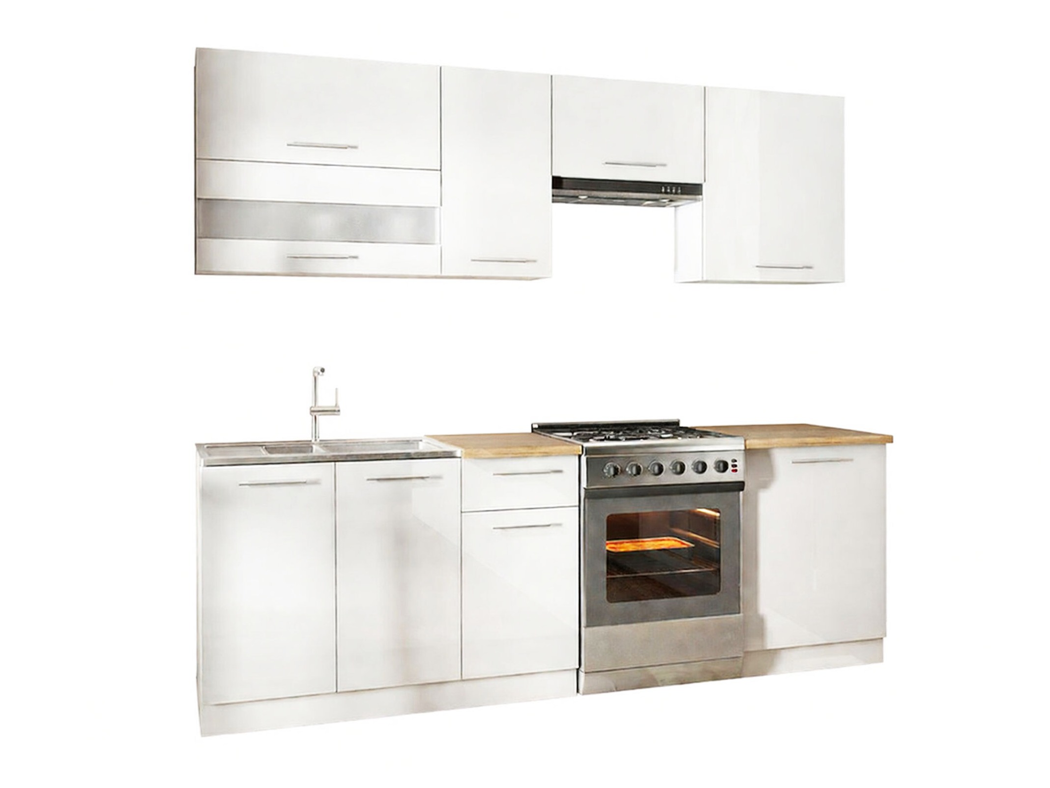 Set de bucătărie modular Tiffa White 119