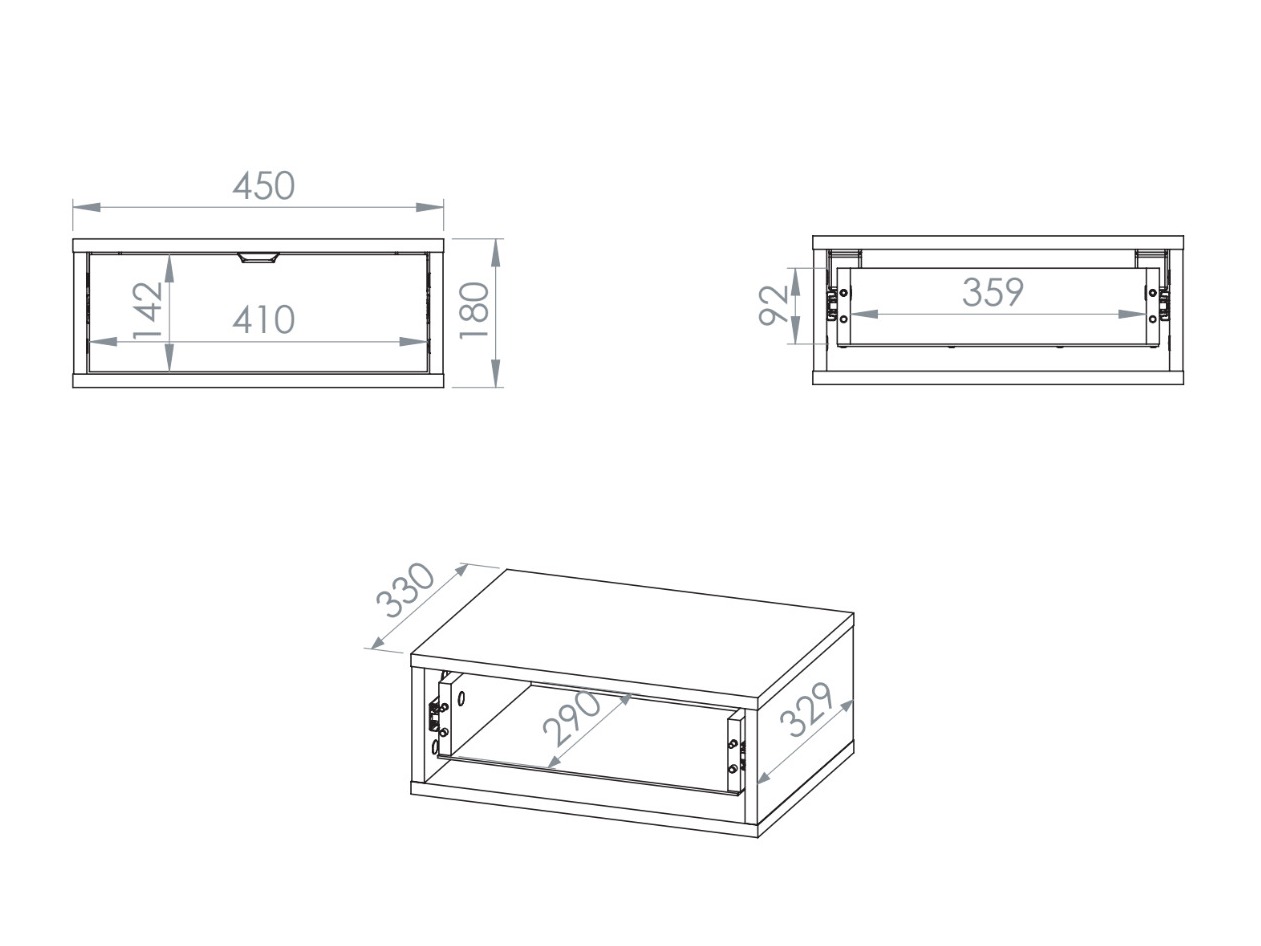 Noptieră Morsero 107