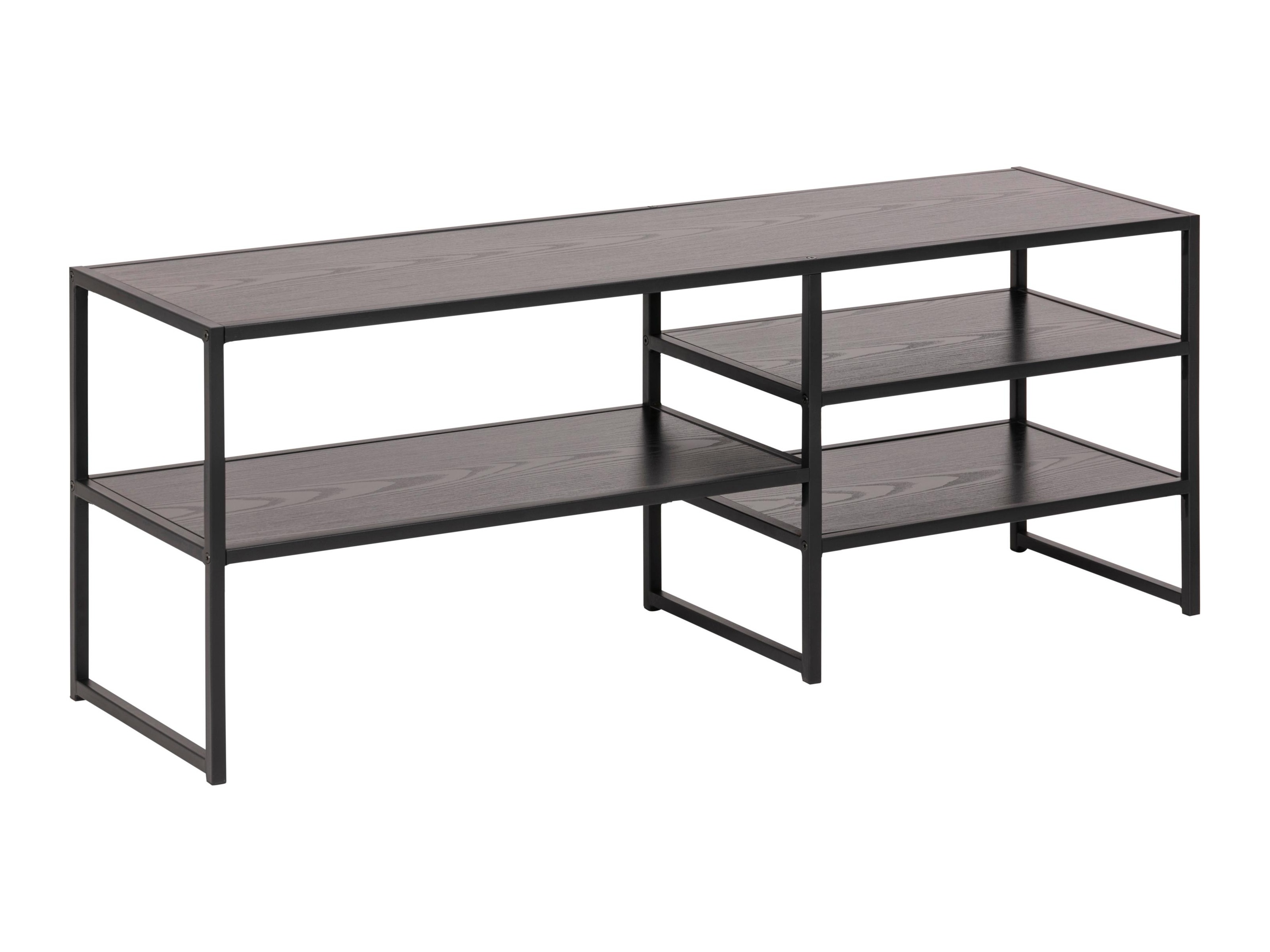 Comodă TV Norsica Sevferi 135 (Frasin negru + Negru)