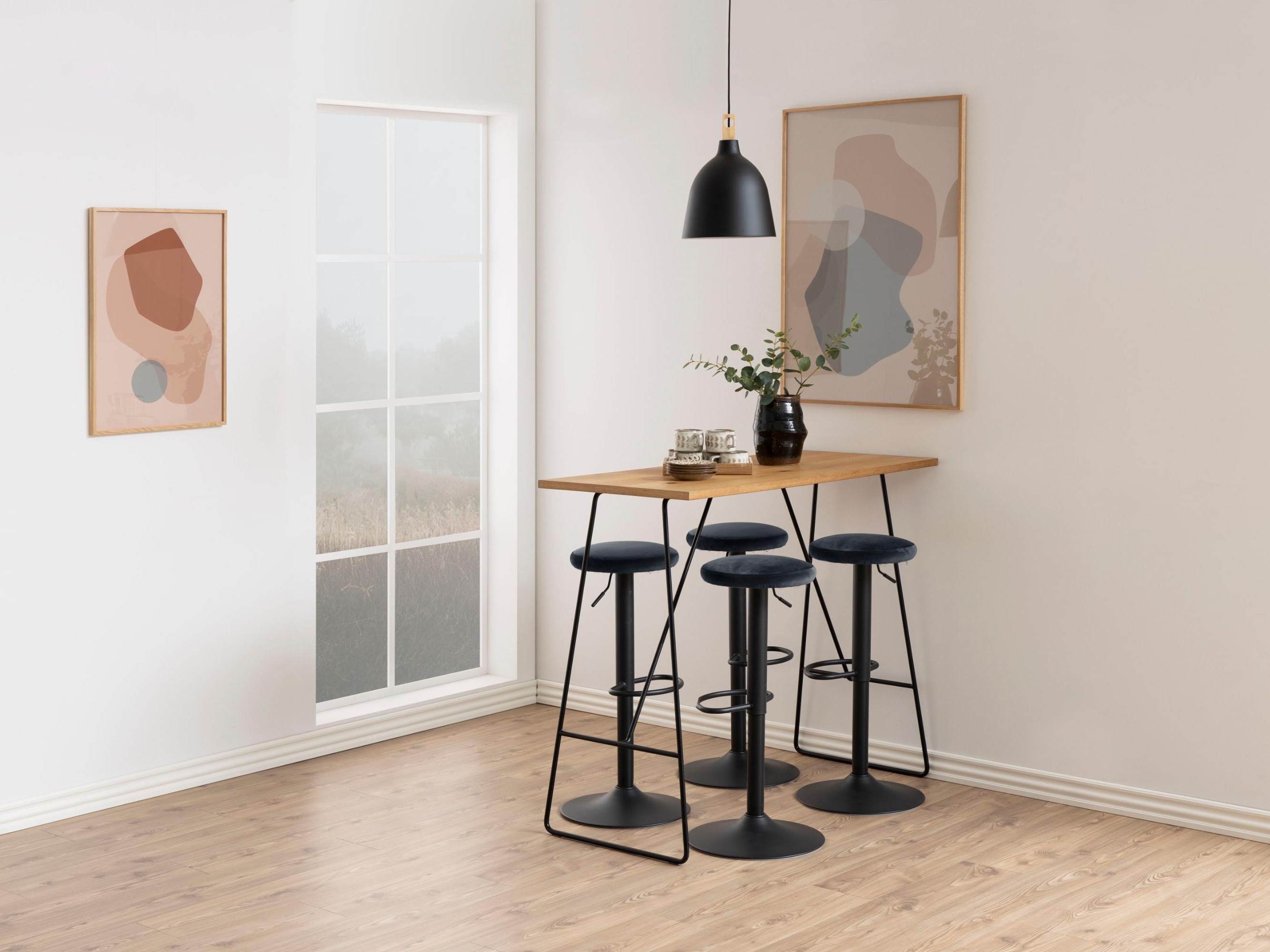 Scaun de bar Norsica 325 (Gri inchis)