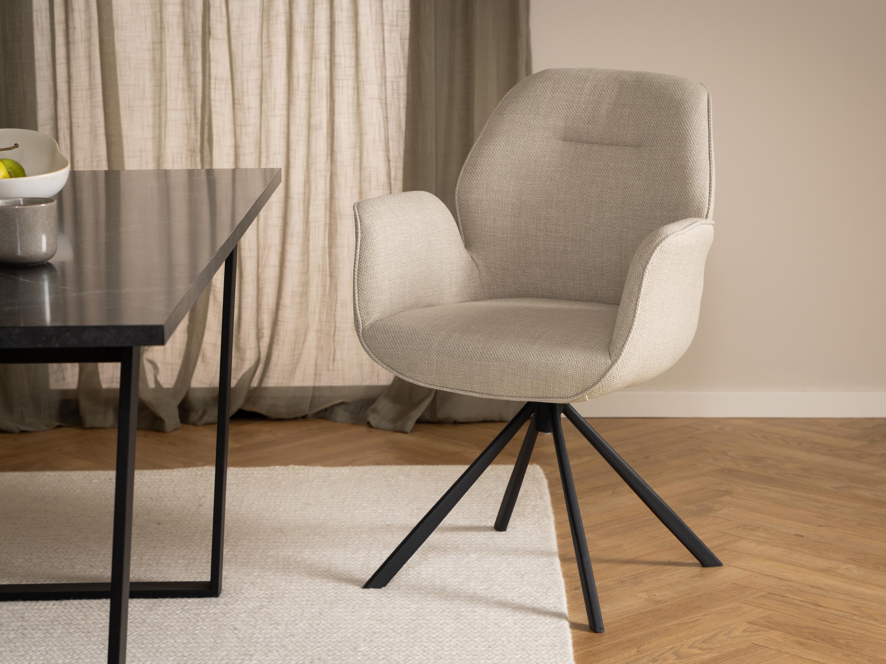 Scaun Norsica 392 (Bej + Negru)