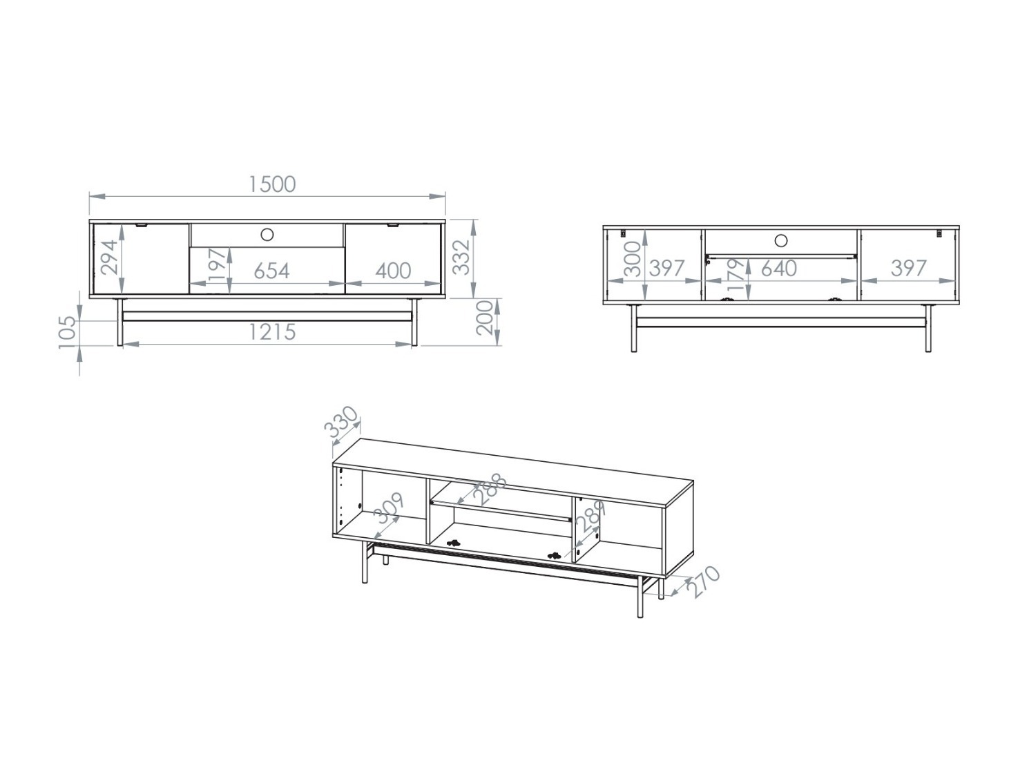 Set de living Morsero 109