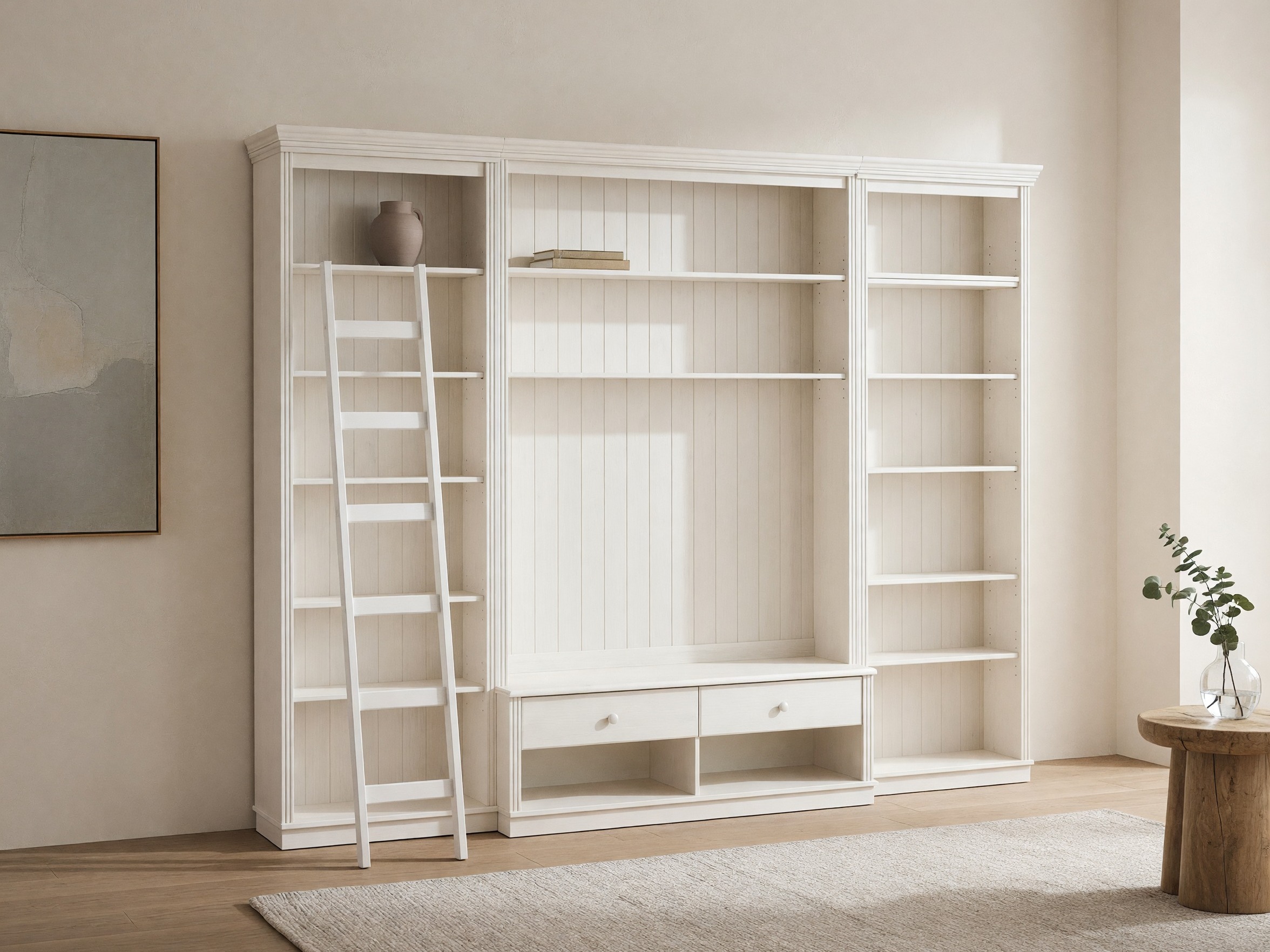 Set de living Saltoro 108 (Alb)