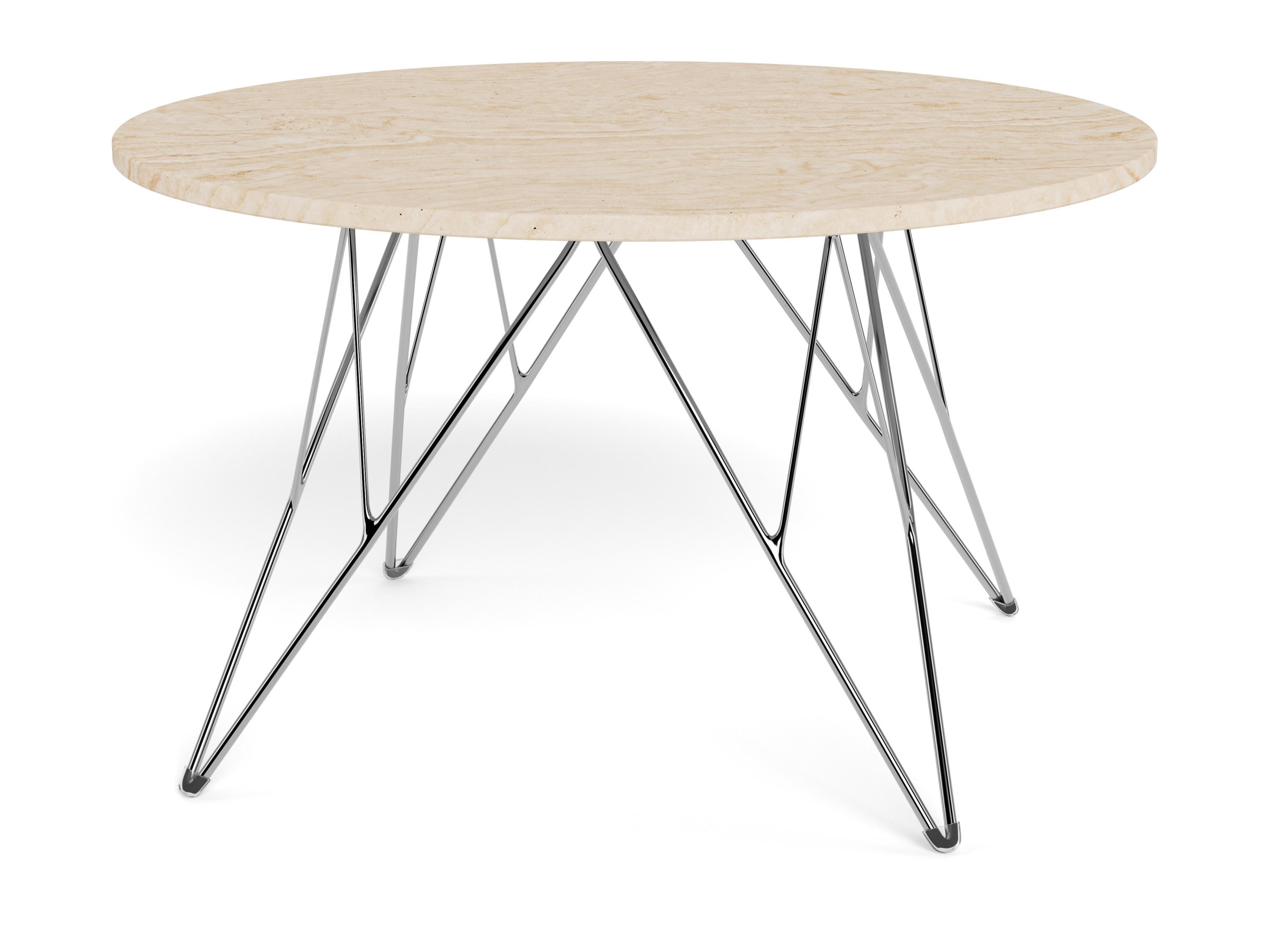 Măsuță de cafea Norsica 820 (Bej + Argint)