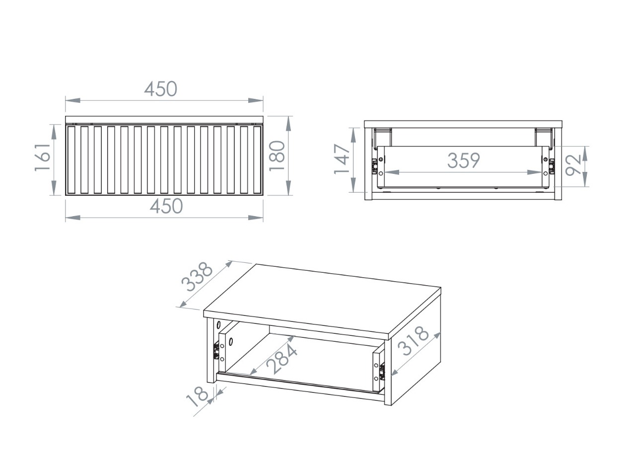 Noptieră Marmeli 131