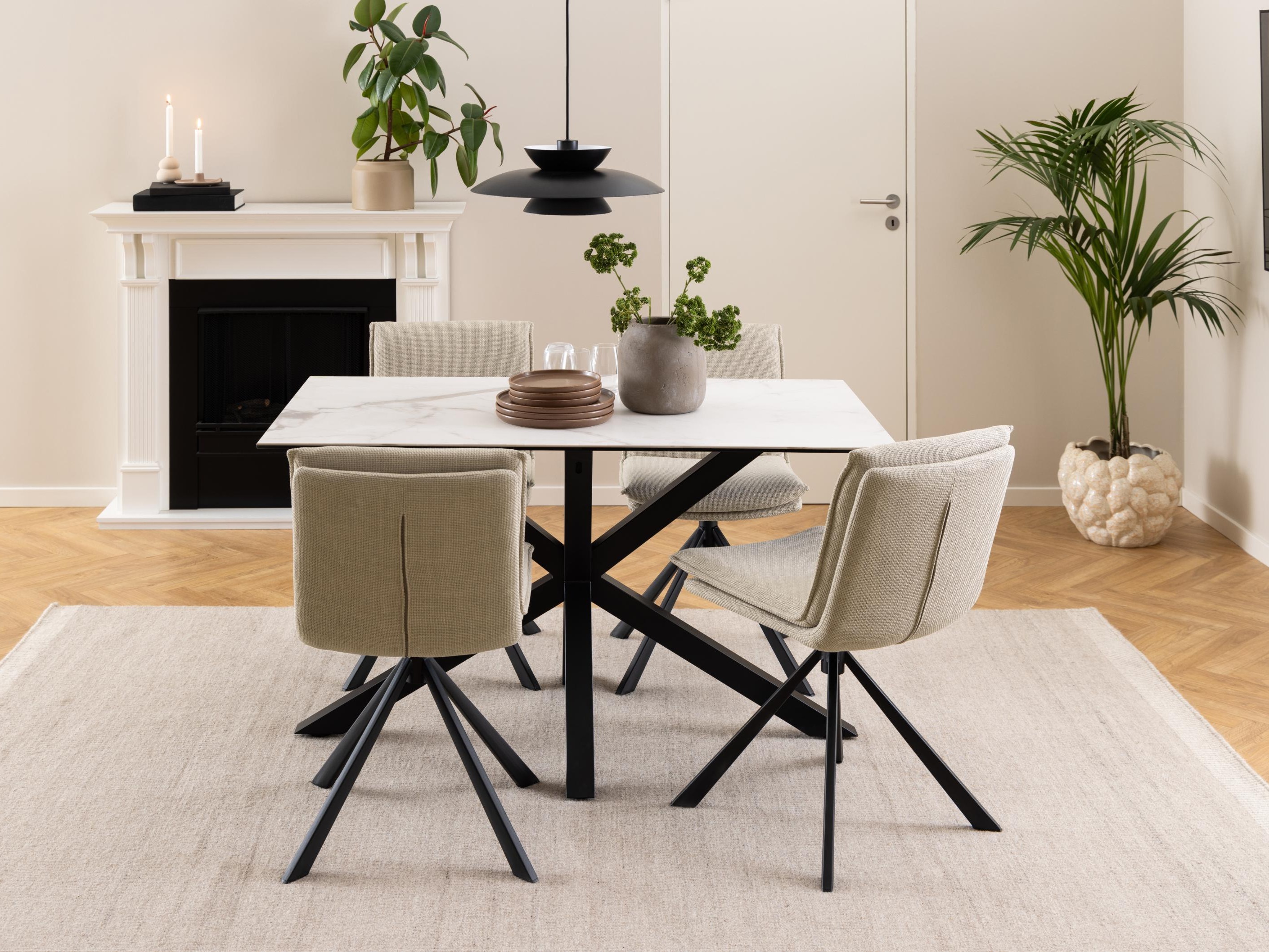 Scaun Norsica 680 (Bej + Negru)