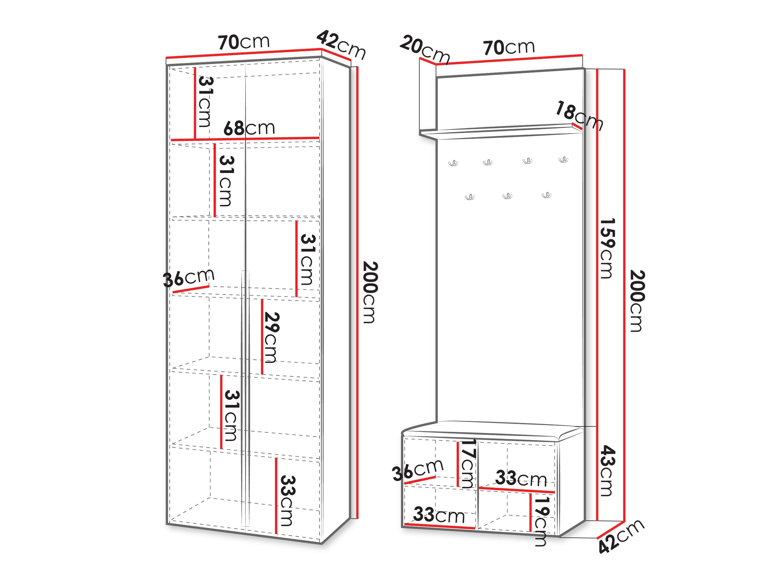 Set de hol Comfivo 562