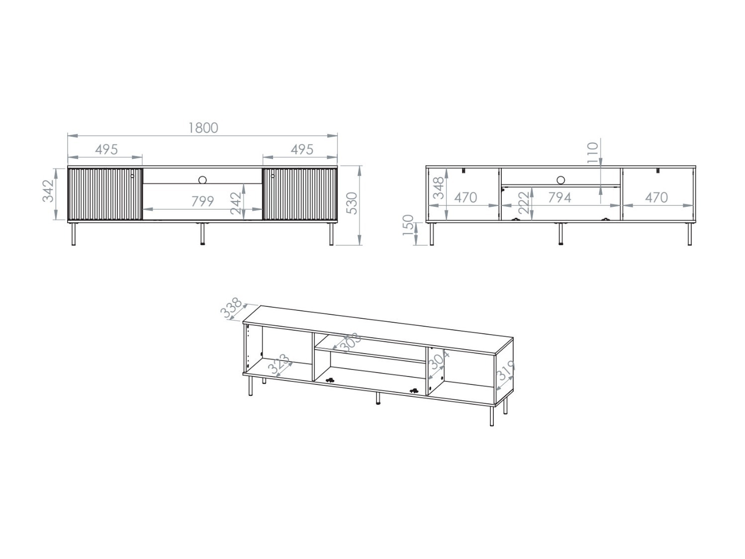 Set de living Marmeli 135