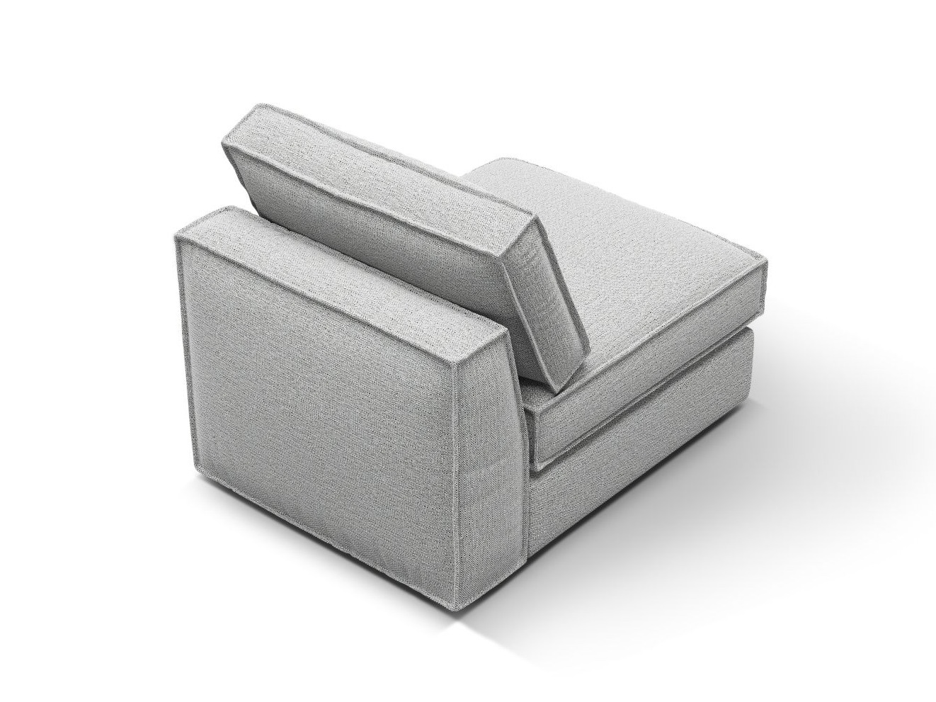 Fotoliu modular Dalodei 100 (Babel Light grey)